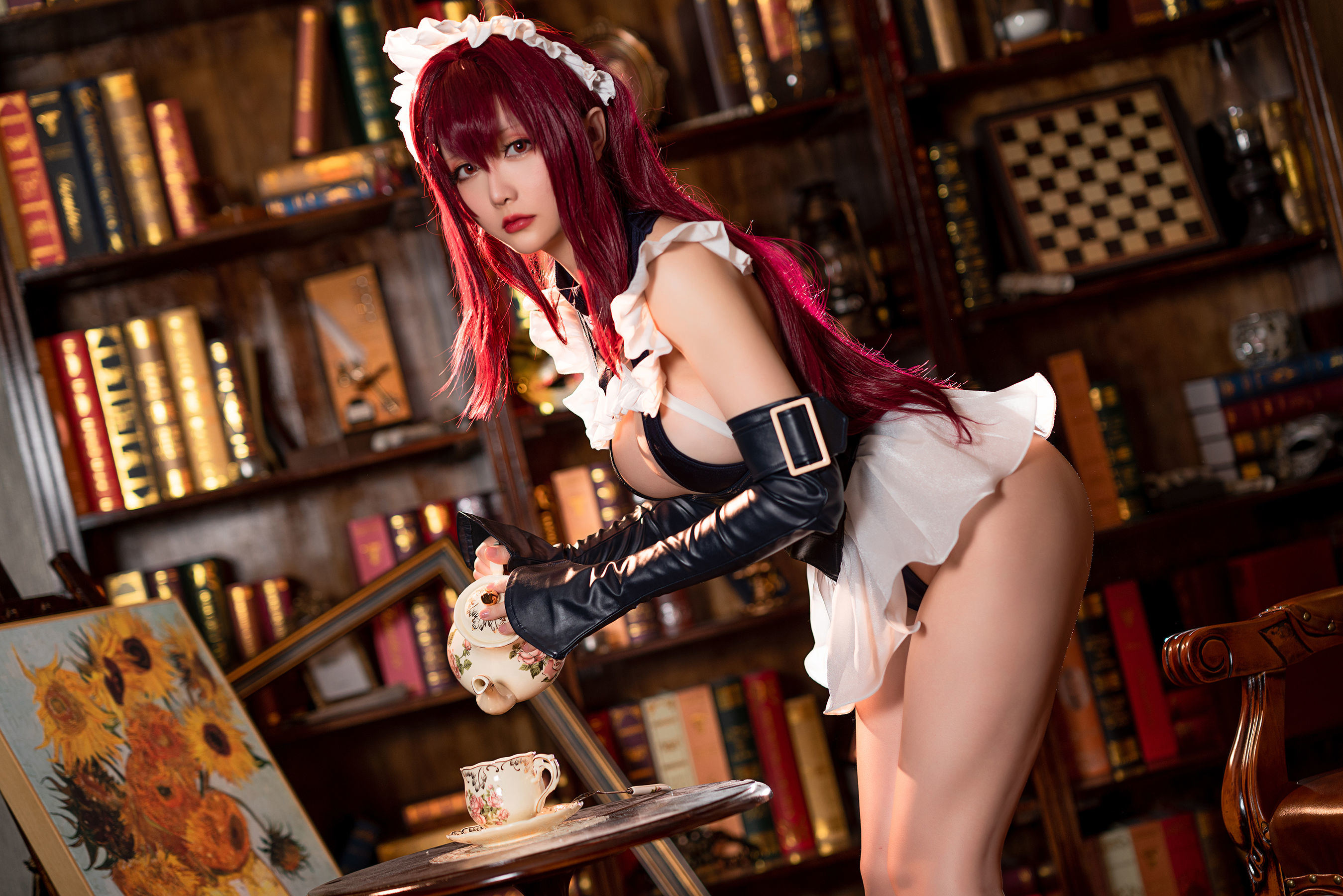 COS Phúc Lợi] Coser Cô Chị Sao Chi Chậm - Ngày Valentine Scáthach