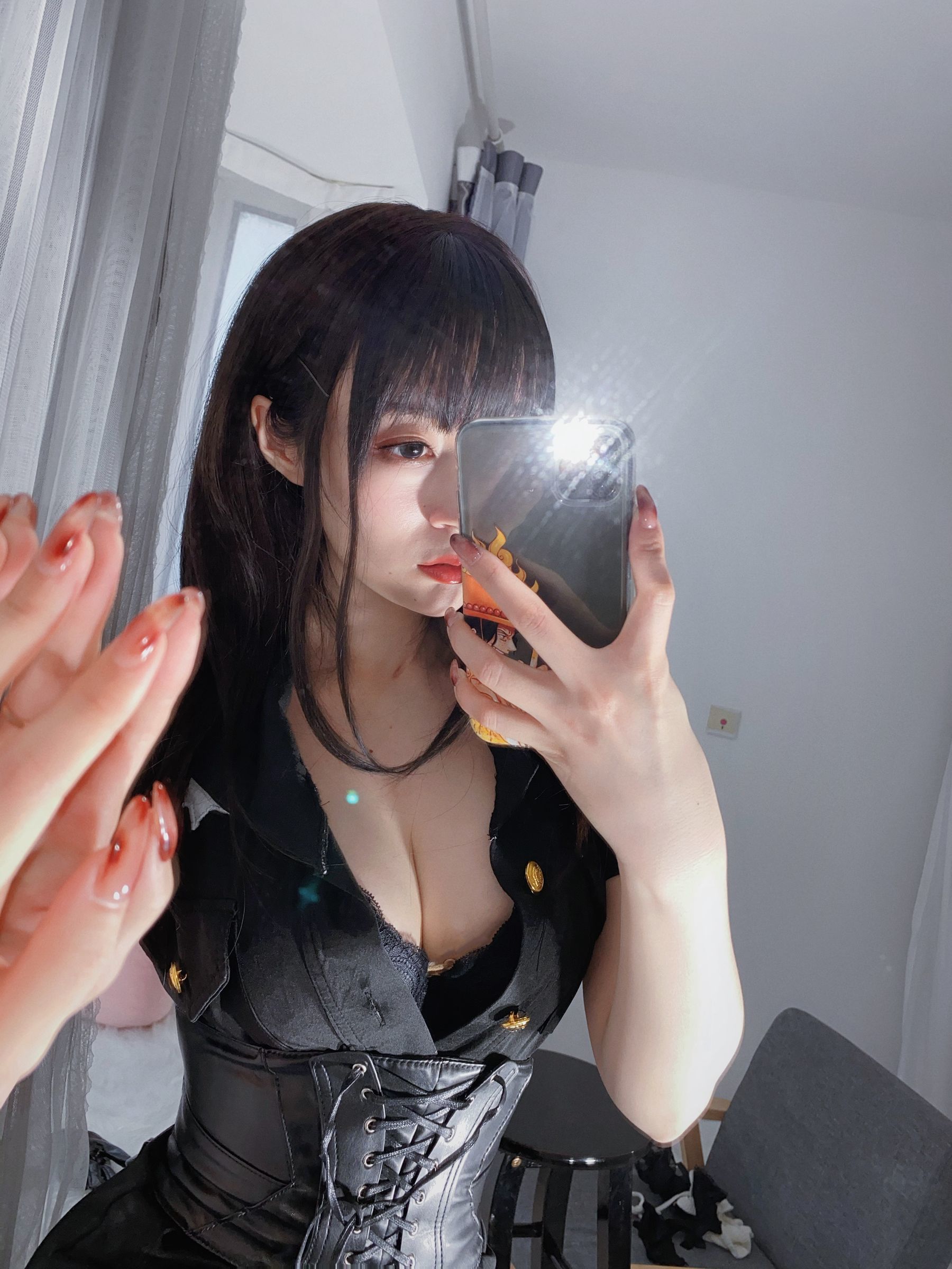 コスプレ福利] コサーお嬢さん白銀 - 抖Sお姉さん（下）