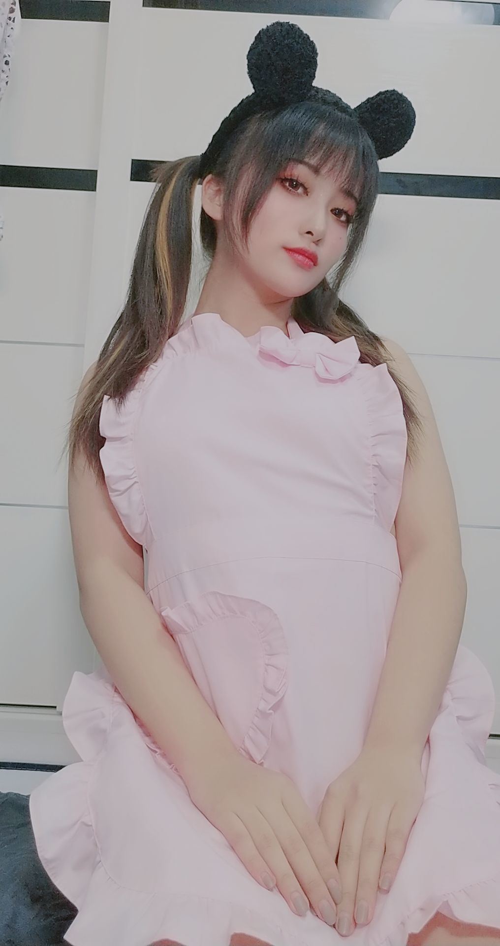 COS 福利] 動漫博主洛璃 belle SAMA - 貓咪圍裙