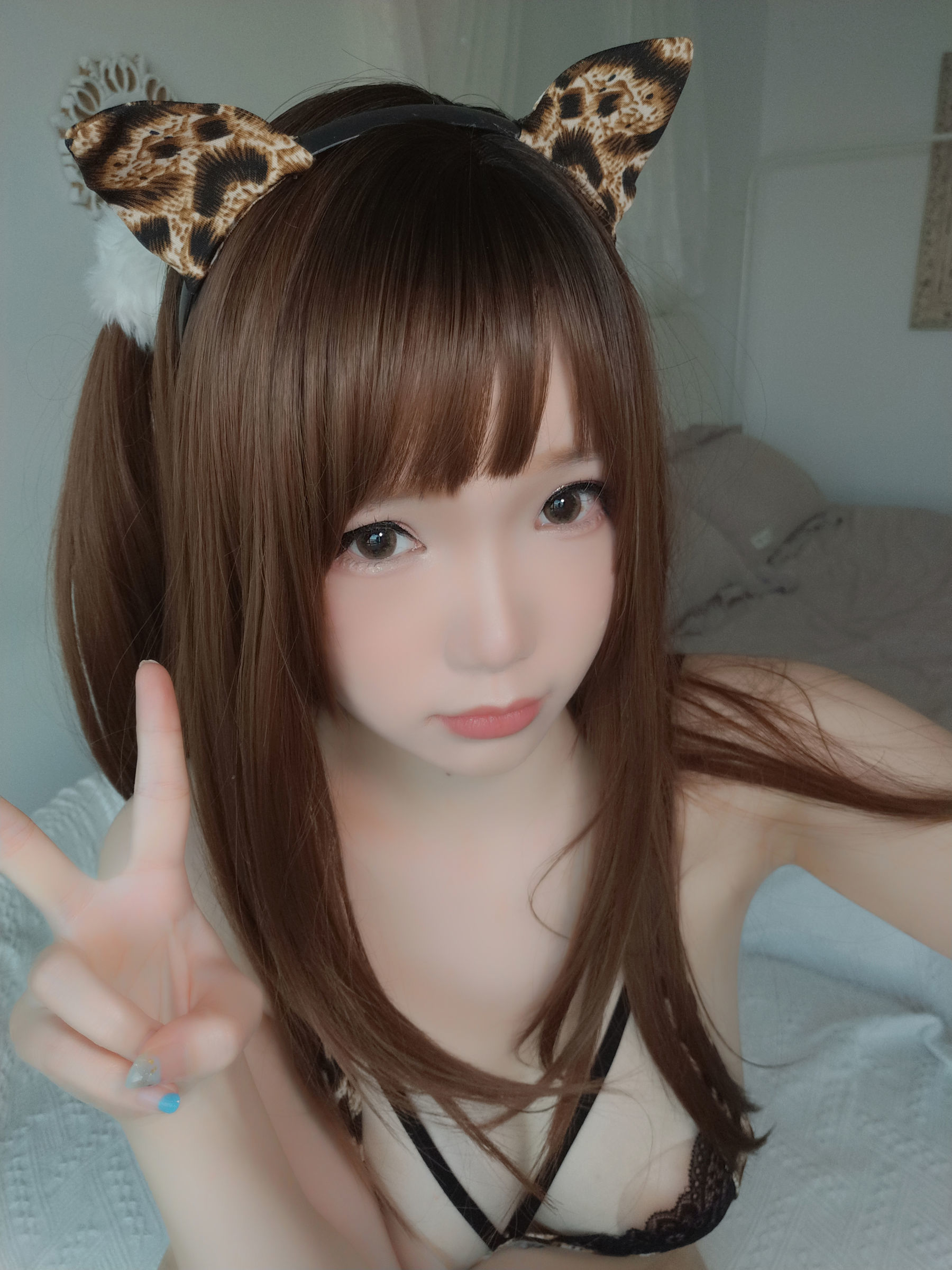 Cosplay Welfare] Anime Blogger Xueqing Astra - Harvest Moon Leopard Cat