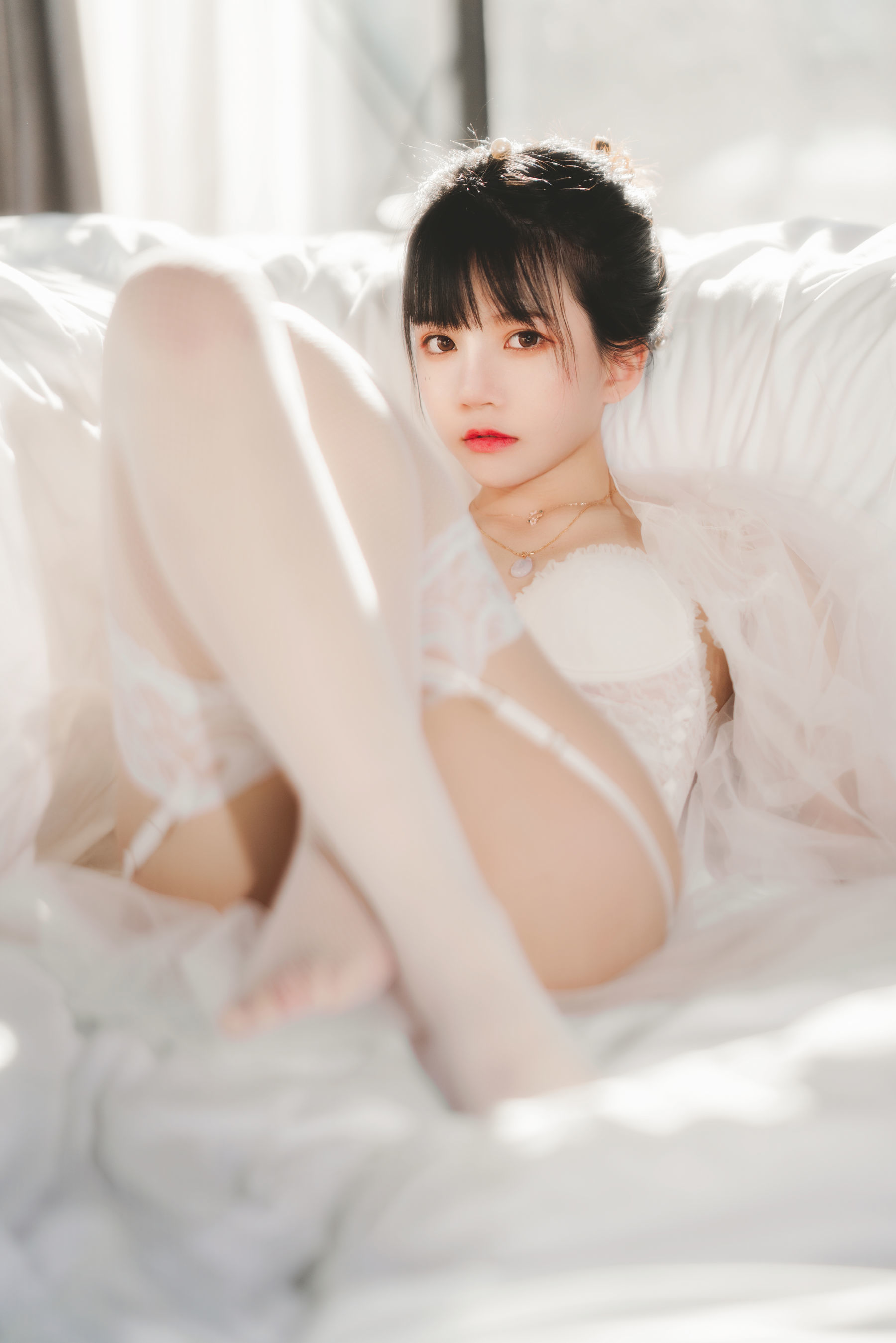 COS Welfare] Cherry Meow - White Gauze Sugar 02