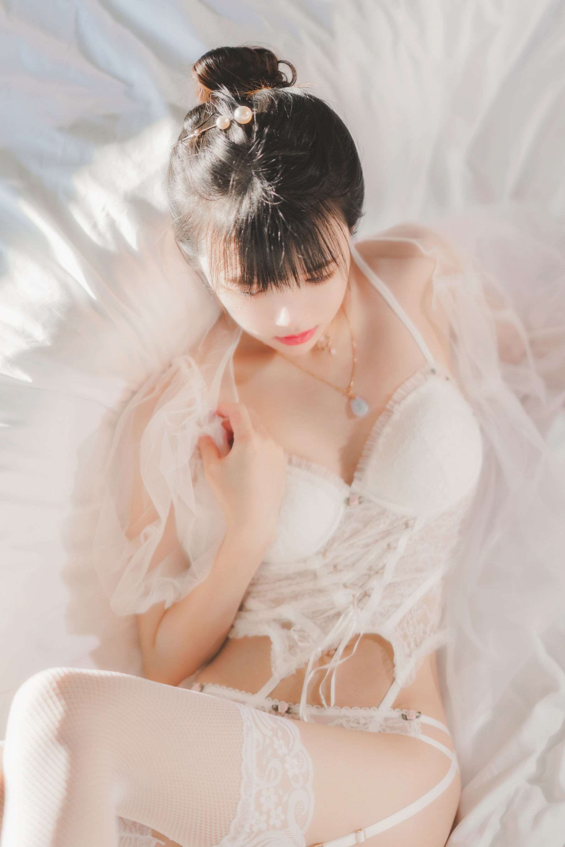 COS Welfare] Cherry Meow - White Gauze Sugar 02