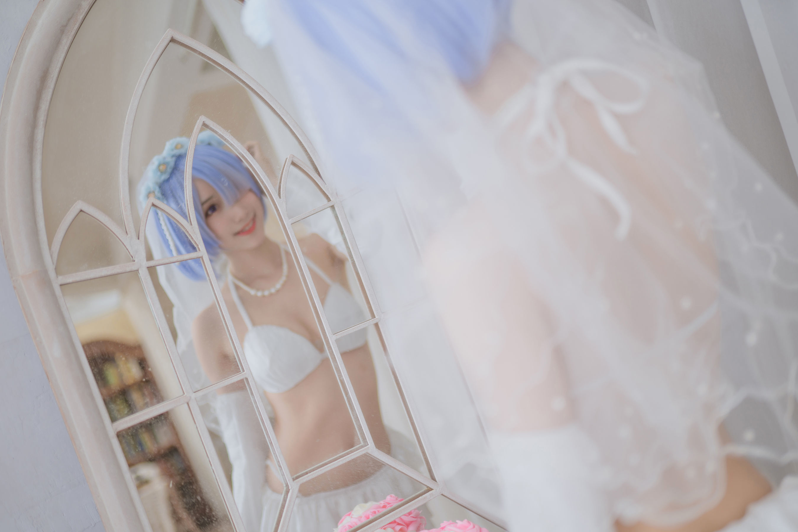 COS ฟู๋ลี่] สาวโมเอะ ไม้เซี่ยนเซี่ยนOwO - เรม ชุดแต่งงาน