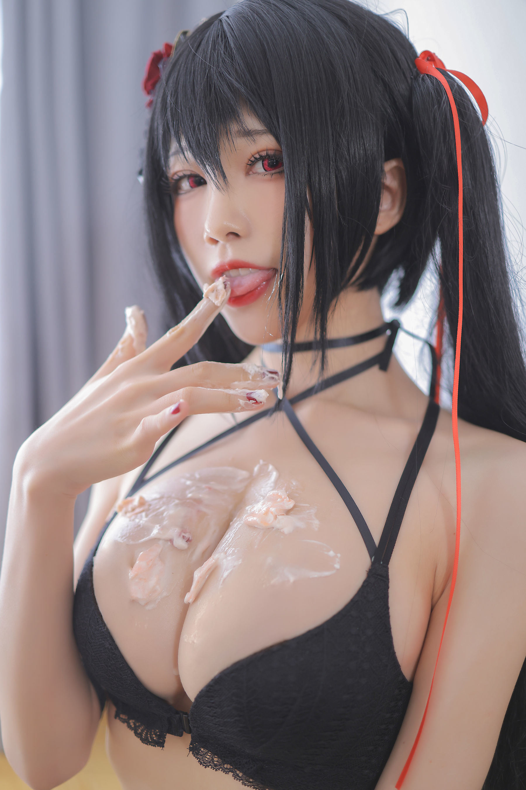 COS Phúc lợi] Blogger Anime Shui Miao Aqua - Đại Phong Trang phục Ở nhà