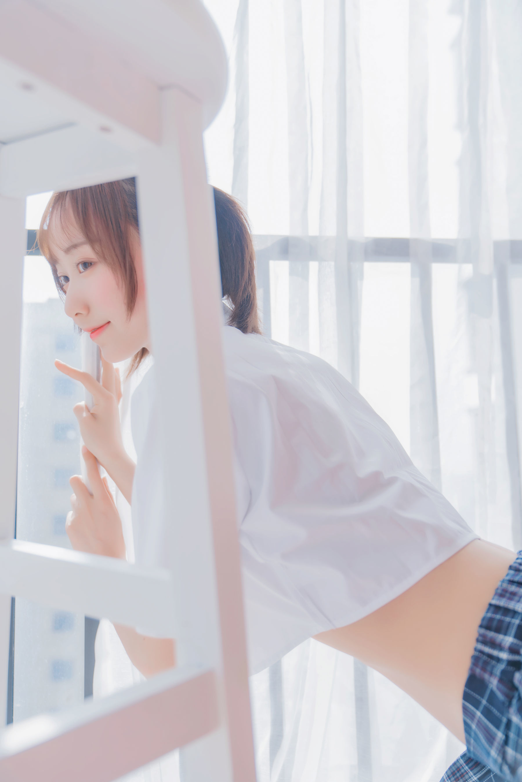 COS Phúc lợi] Hệ moe chị gái Mộc Miên Miên OwO - Mèo trong lòng
