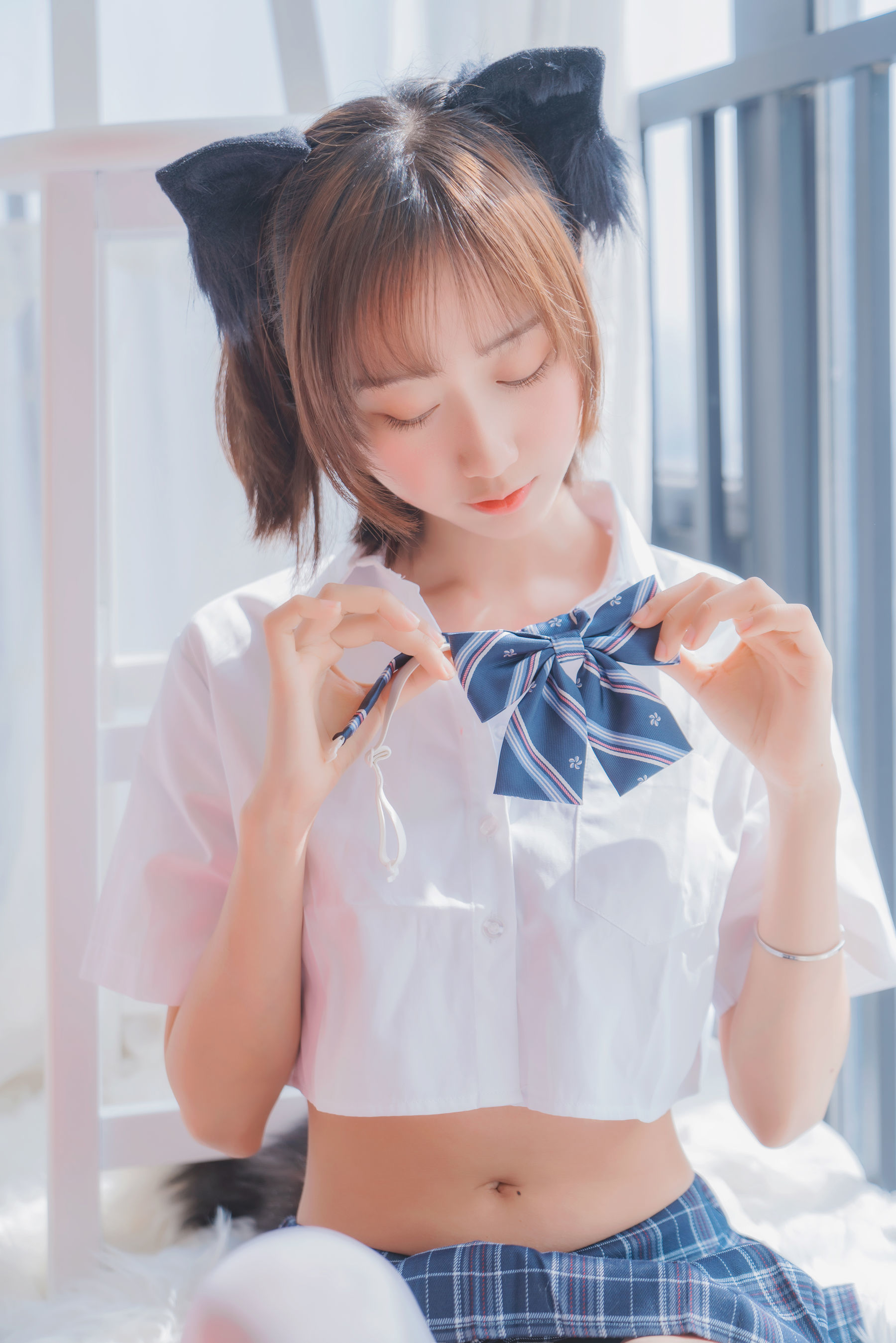 COS Welfare] Moe-style Big Sister Mu MianMian OwO - Cat in Arms