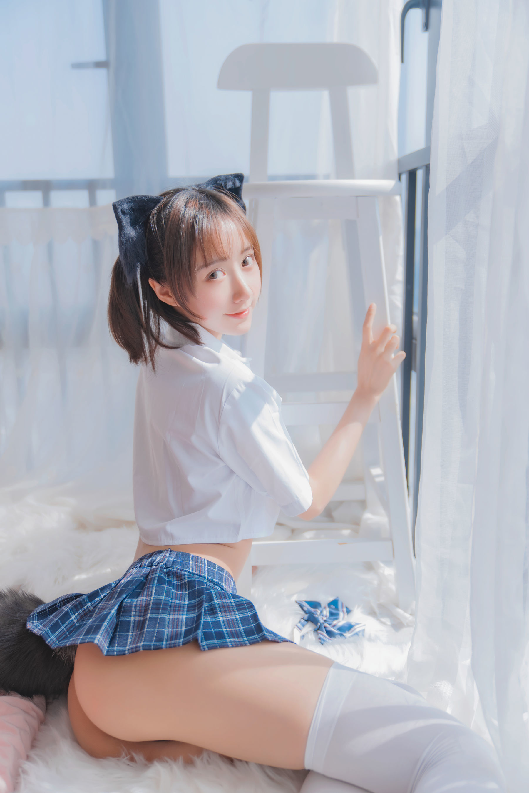 COS Welfare] Moe-style Big Sister Mu MianMian OwO - Cat in Arms