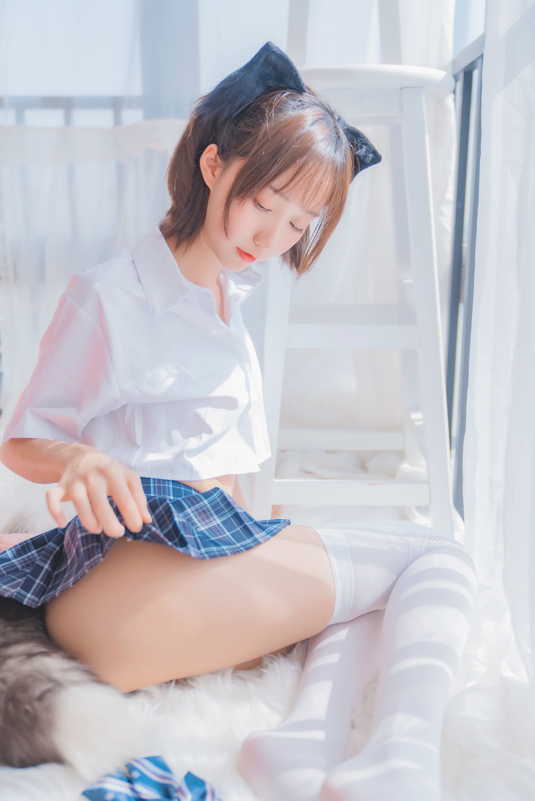 COS Welfare] Moe-style Big Sister Mu MianMian OwO - Cat in Arms
