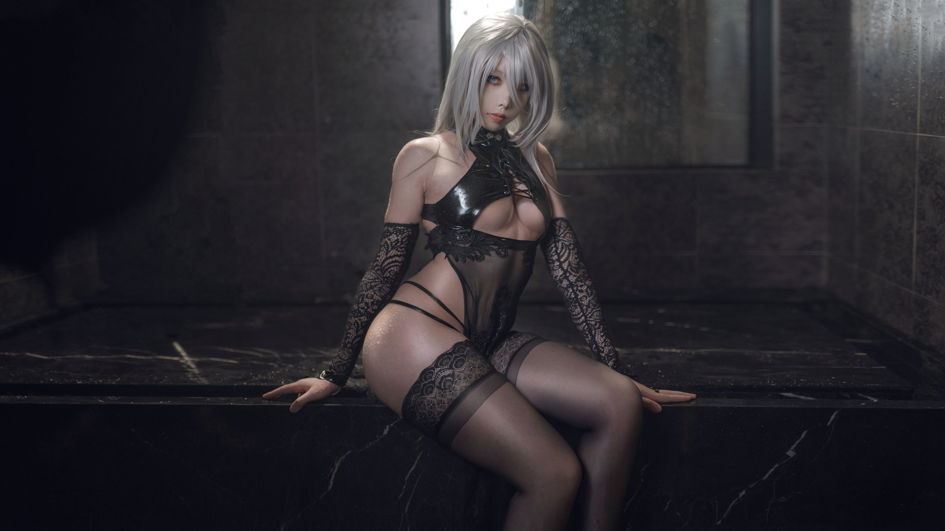 Cosplay Welfare] Anime Blogger uki Rainy Season - 2B A2