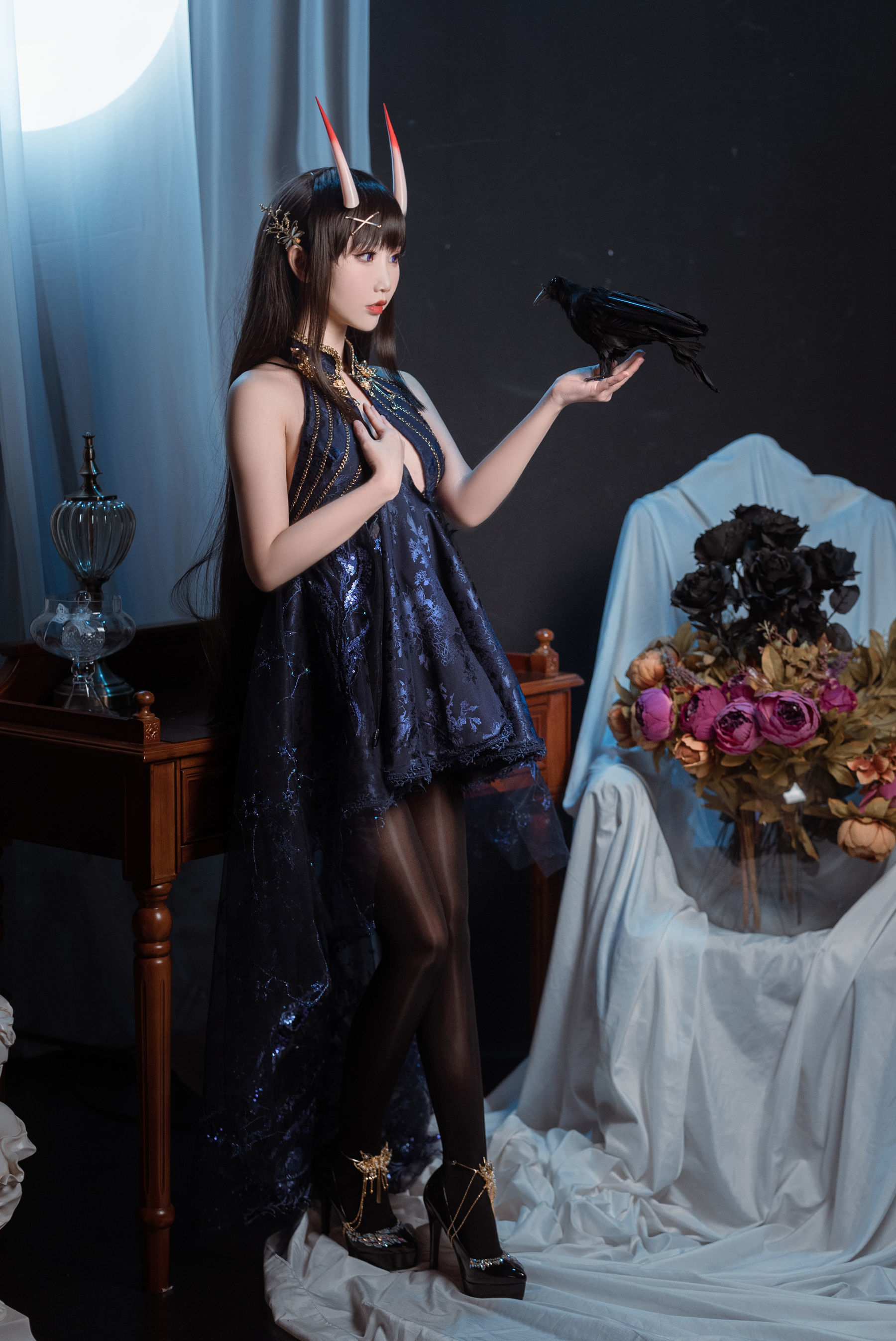 COS Phúc Lợi] Coser dễ thương phổ biến Mian Bing Tiên Nhi - Có thể mang