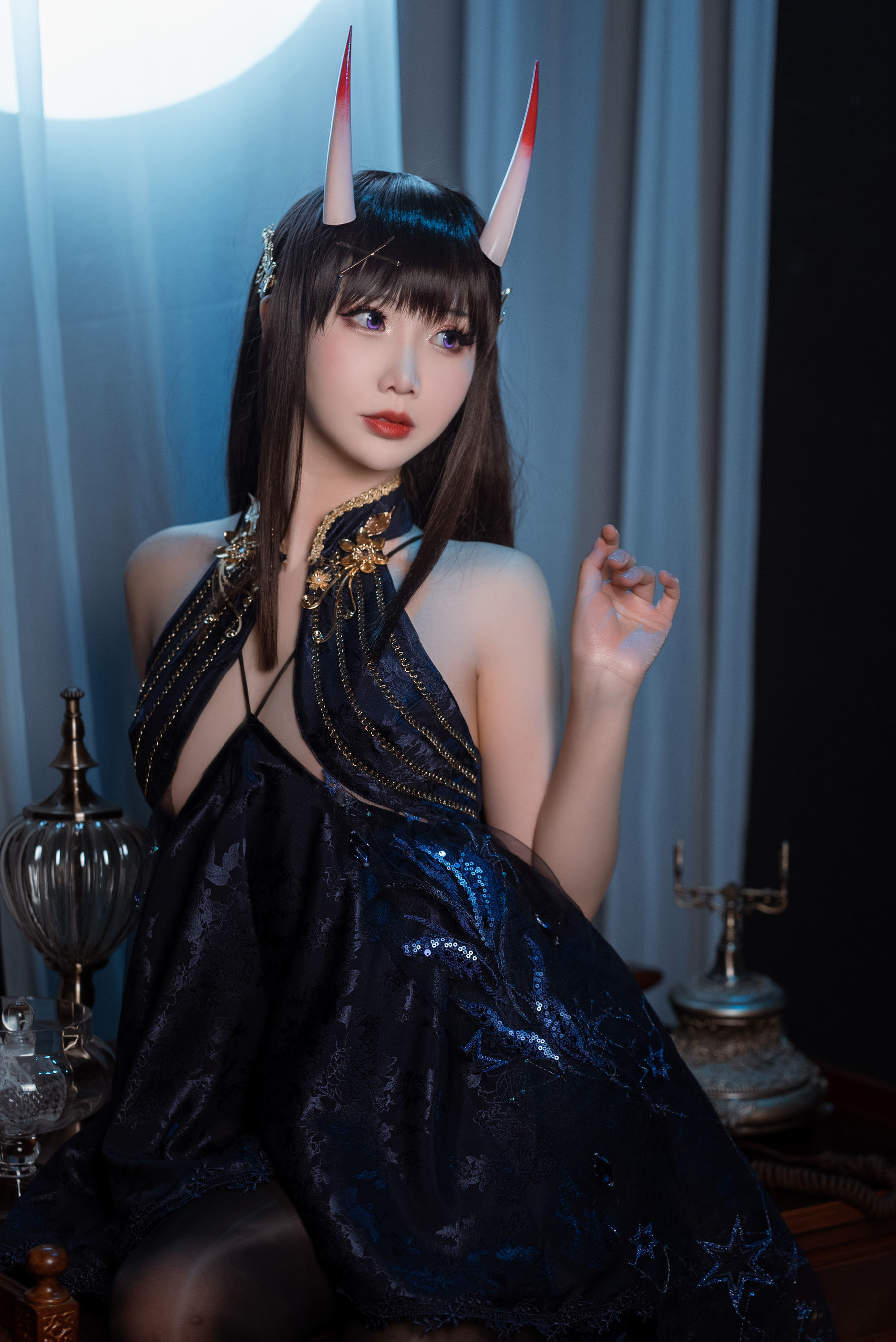 COS Phúc Lợi] Coser dễ thương phổ biến Mian Bing Tiên Nhi - Có thể mang