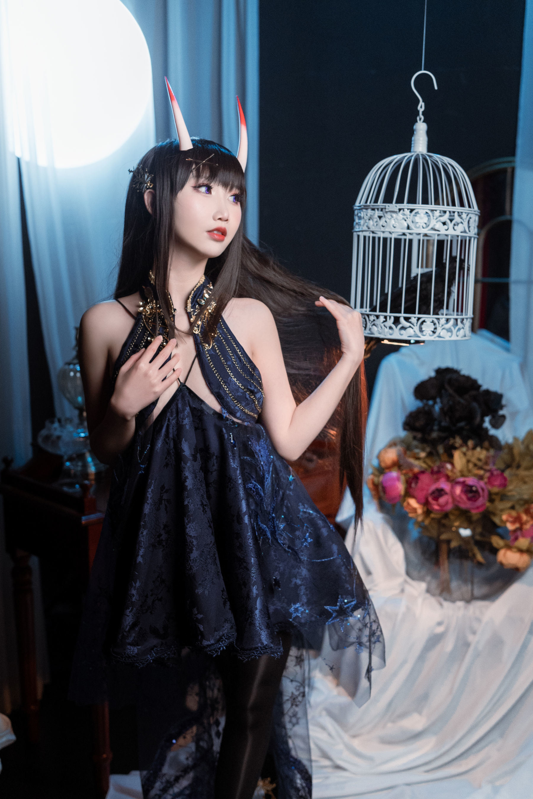 COS Phúc Lợi] Coser dễ thương phổ biến Mian Bing Tiên Nhi - Có thể mang