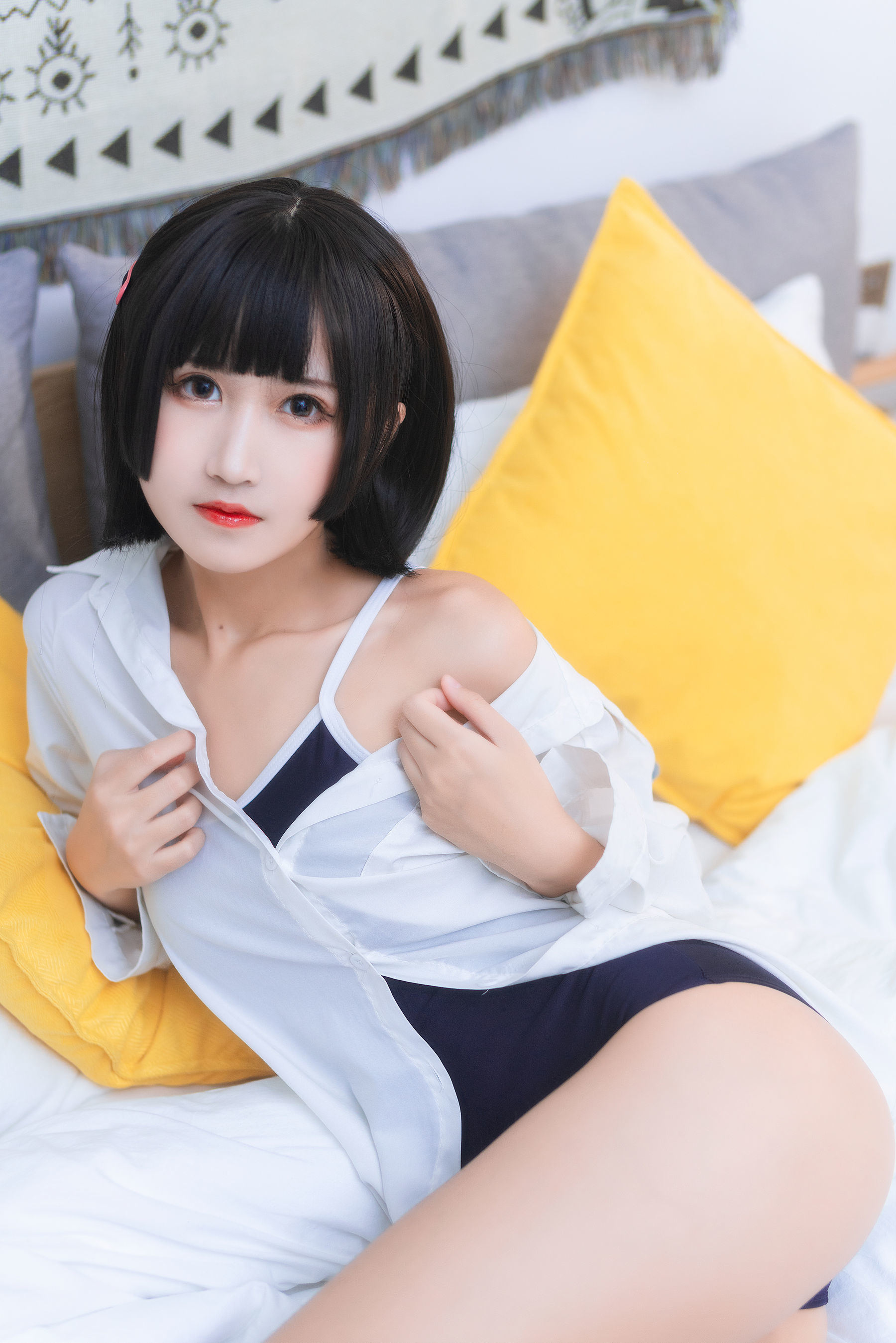 COS福利] 微博妹子三度_69 - 襯衫日常