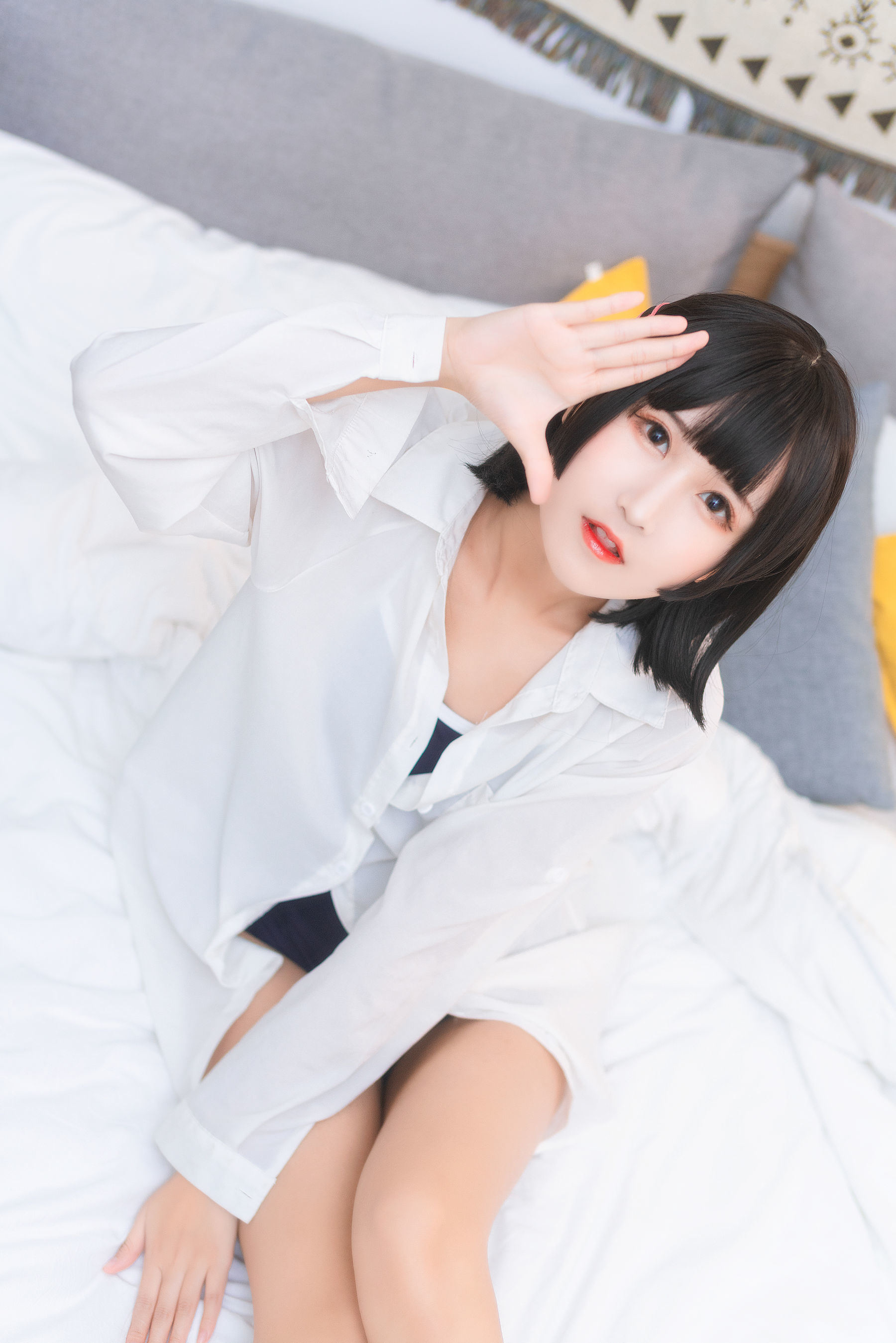 COS福利] 微博妹子三度_69 - 襯衫日常