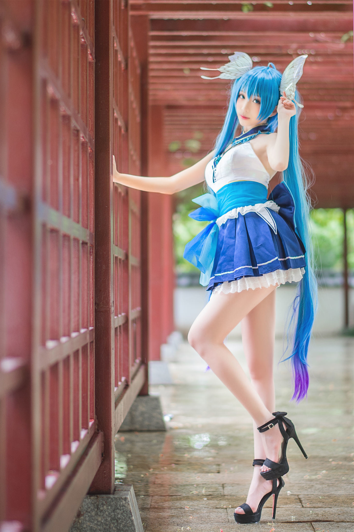 COS福利] 長腿 Coser 青青子Js - 初音未來