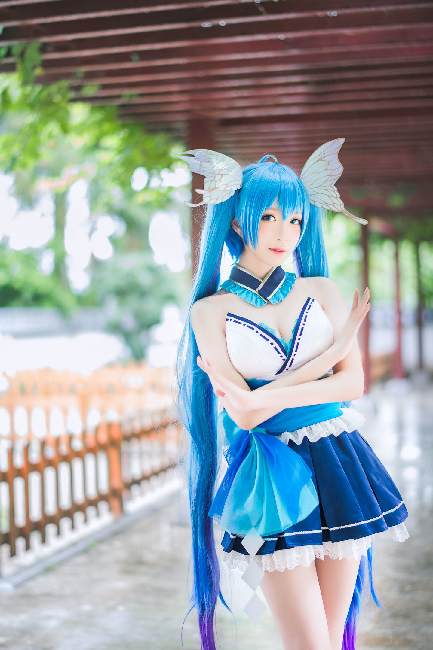 COS福利] 長腿 Coser 青青子Js - 初音未來