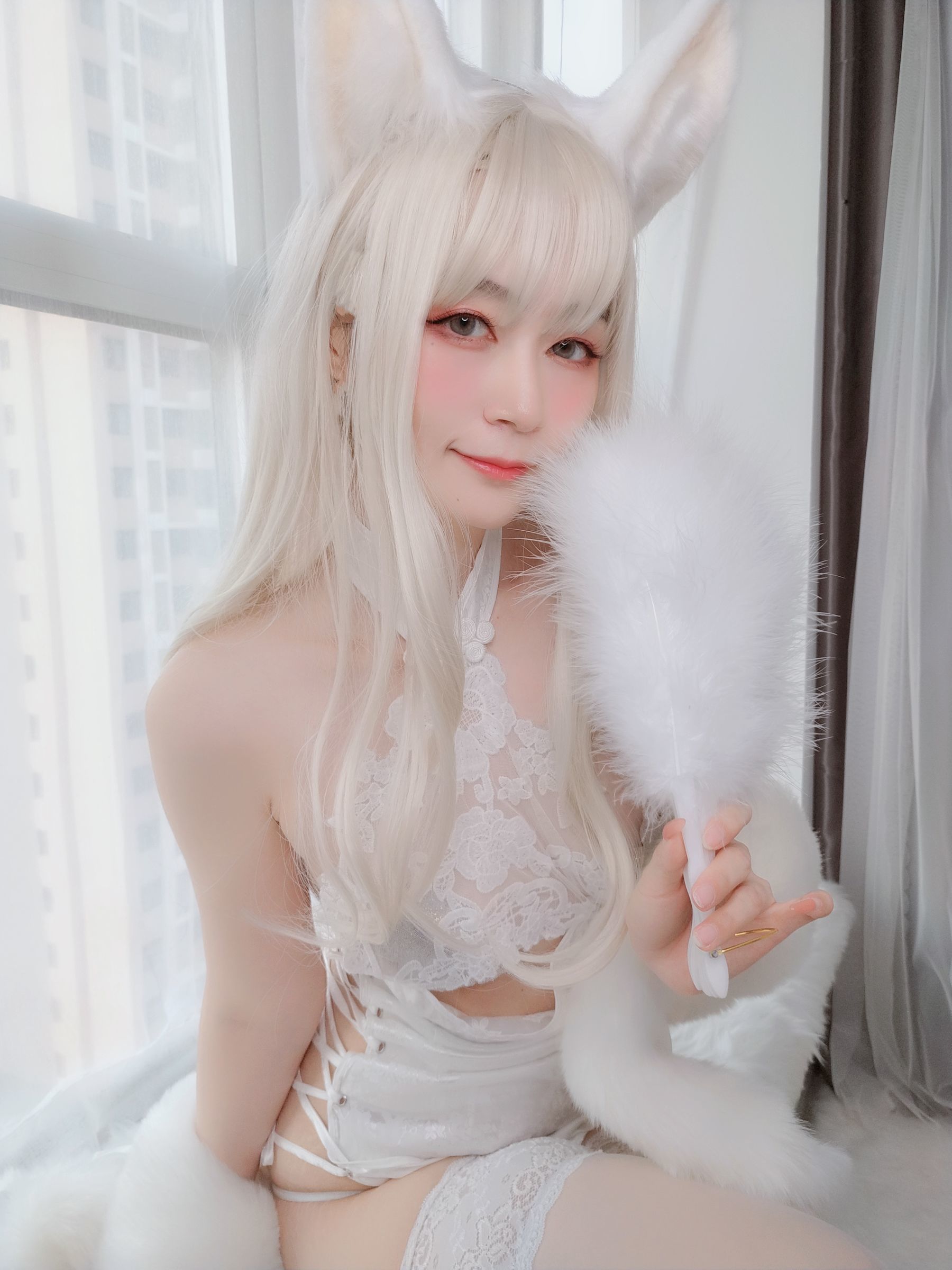 コスプレの福利] コサーお姉さん白銀 - 白うさぎ