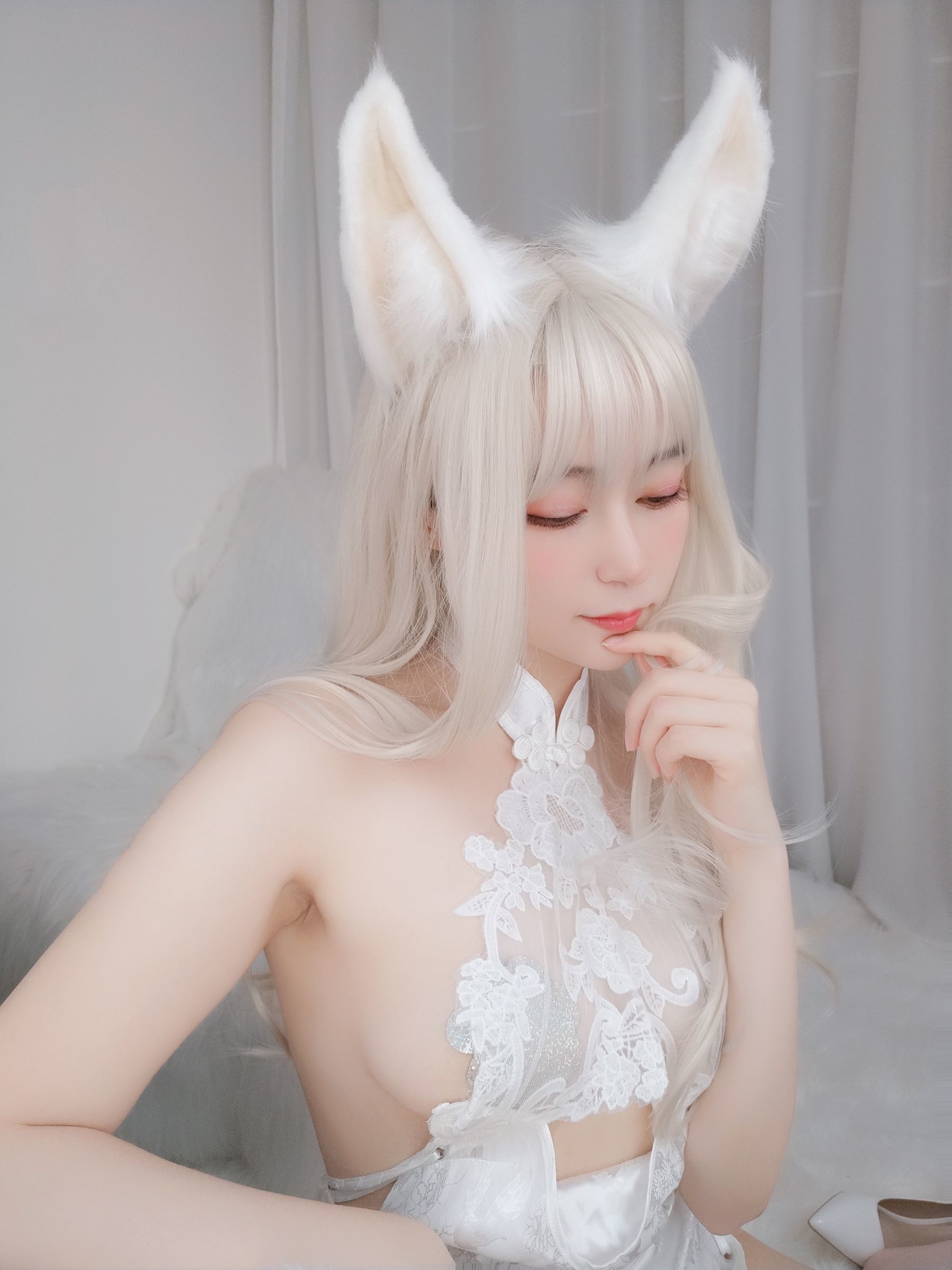 コスプレの福利] コサーお姉さん白銀 - 白うさぎ