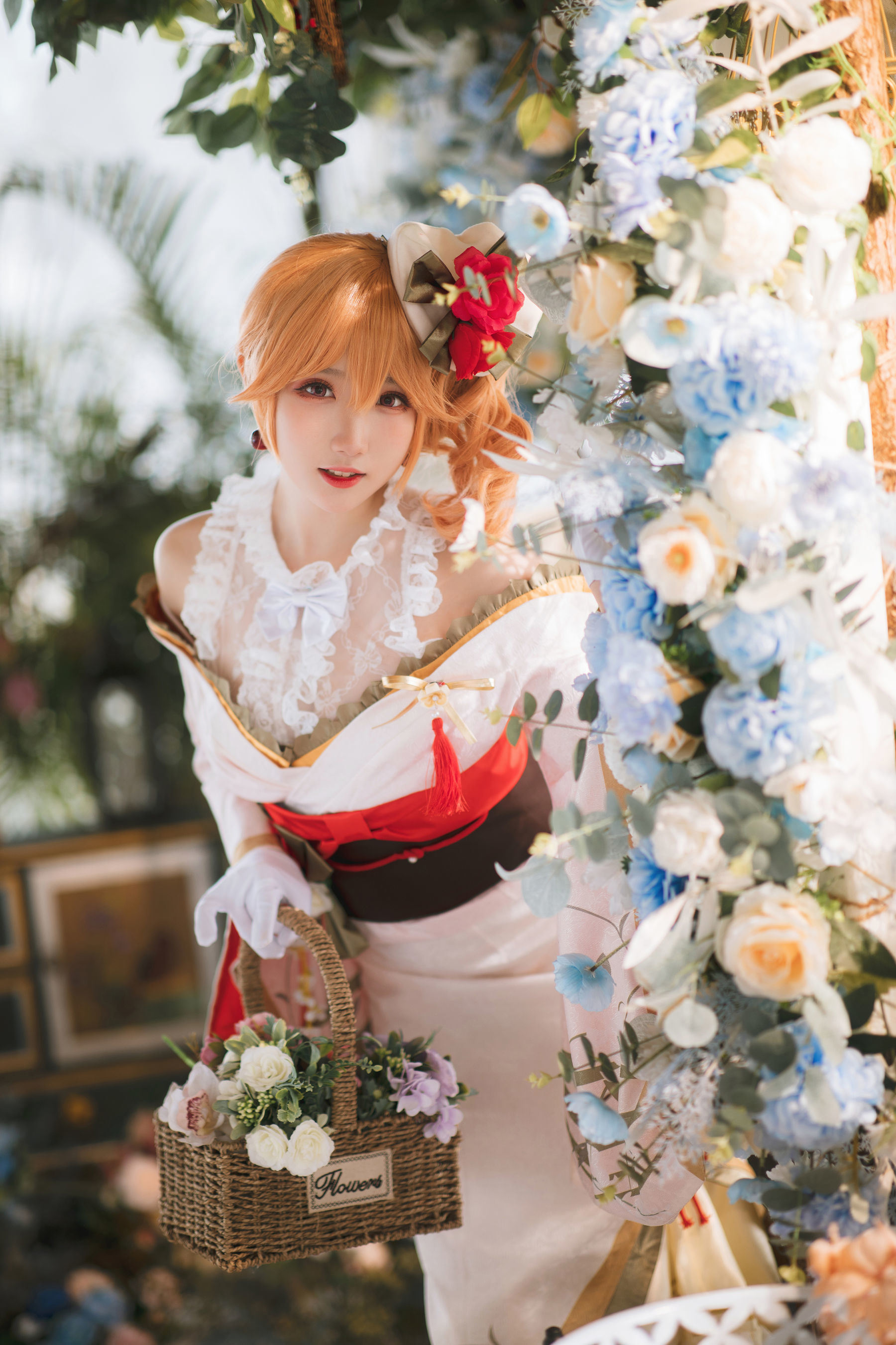 Cosplay Welfare] Cosplayer Guaxi Jiang Welfare - Azur Lane Richelieu Kimono