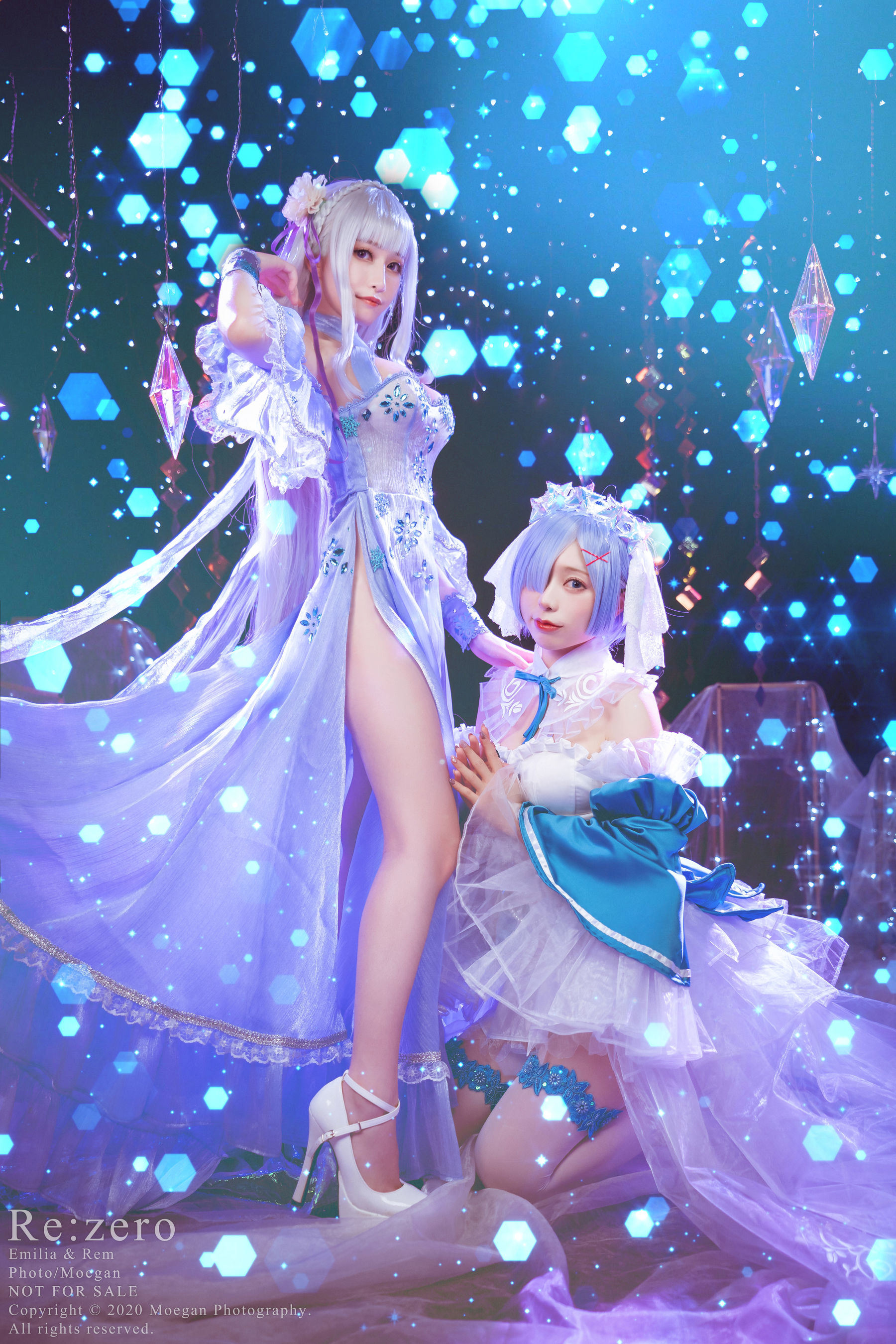 Cosplay Welfare] Miyana Mi Ya & Zi Yue Tao - Crystal Dress