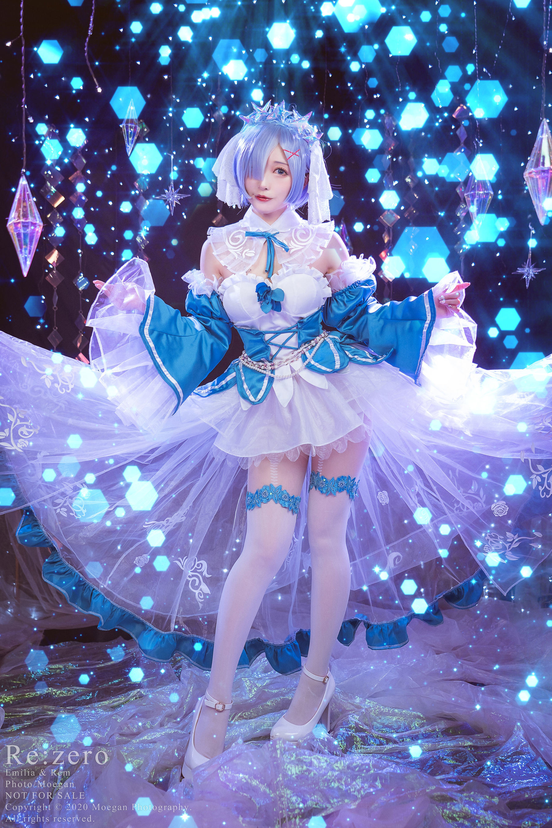 Cosplay Welfare] Miyana Mi Ya & Zi Yue Tao - Crystal Dress