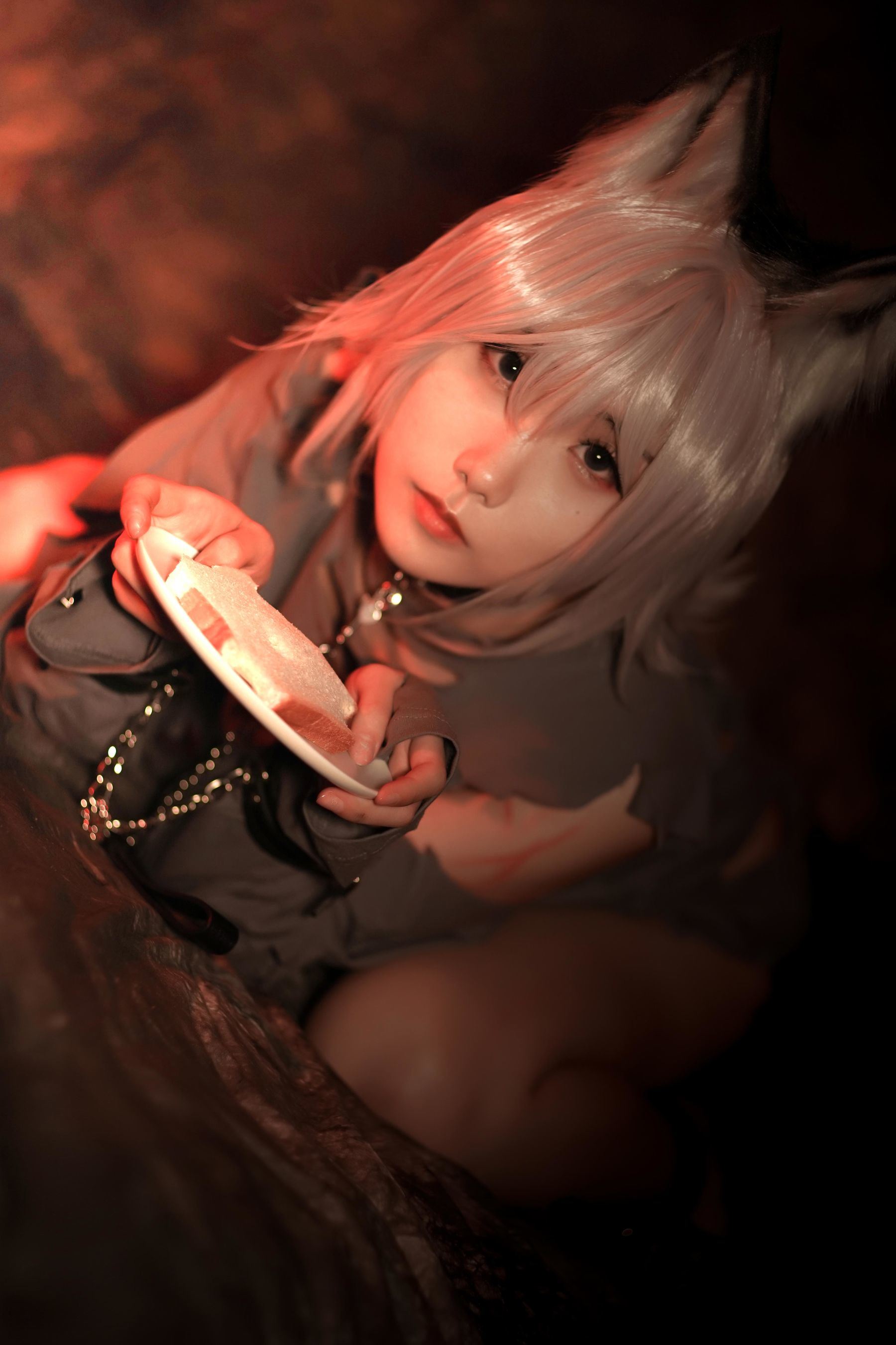 Cosplay Welfare] Anime Blogger Xiao Mei Ma - Slave Wolf Girl
