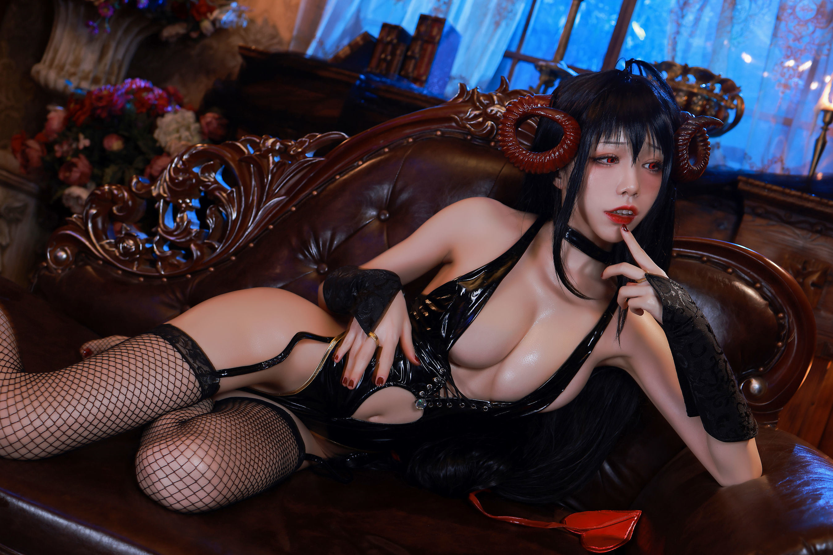 COS Welfare] Anime Blogger Shui Miao aqua - Dafeng Demon