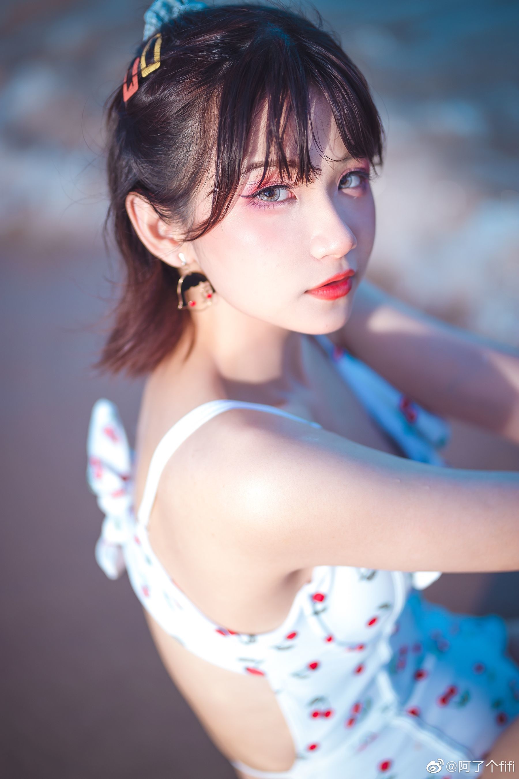 COS Welfare] Anime Blogger A Ge Le Fifi - Summer Swimsuit