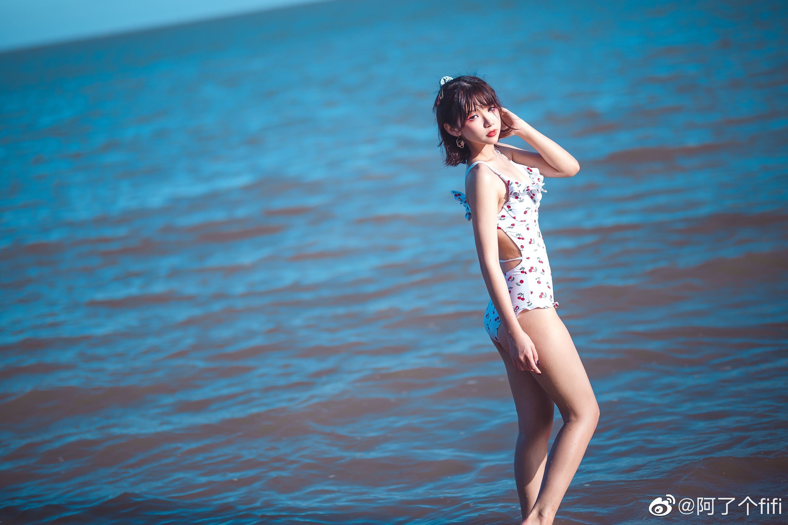COS Welfare] Anime Blogger A Ge Le Fifi - Summer Swimsuit