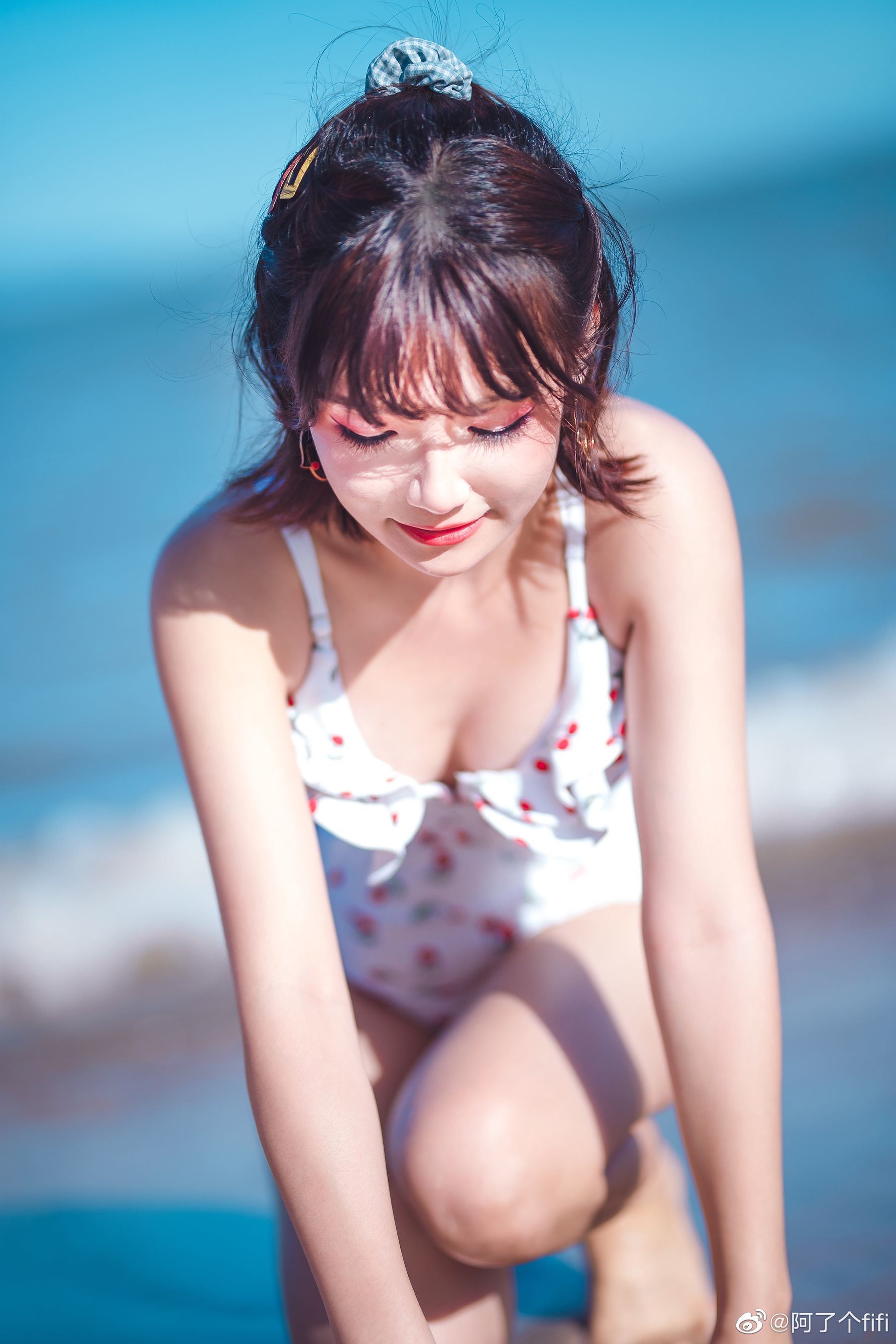COS Welfare] Anime Blogger A Ge Le Fifi - Summer Swimsuit