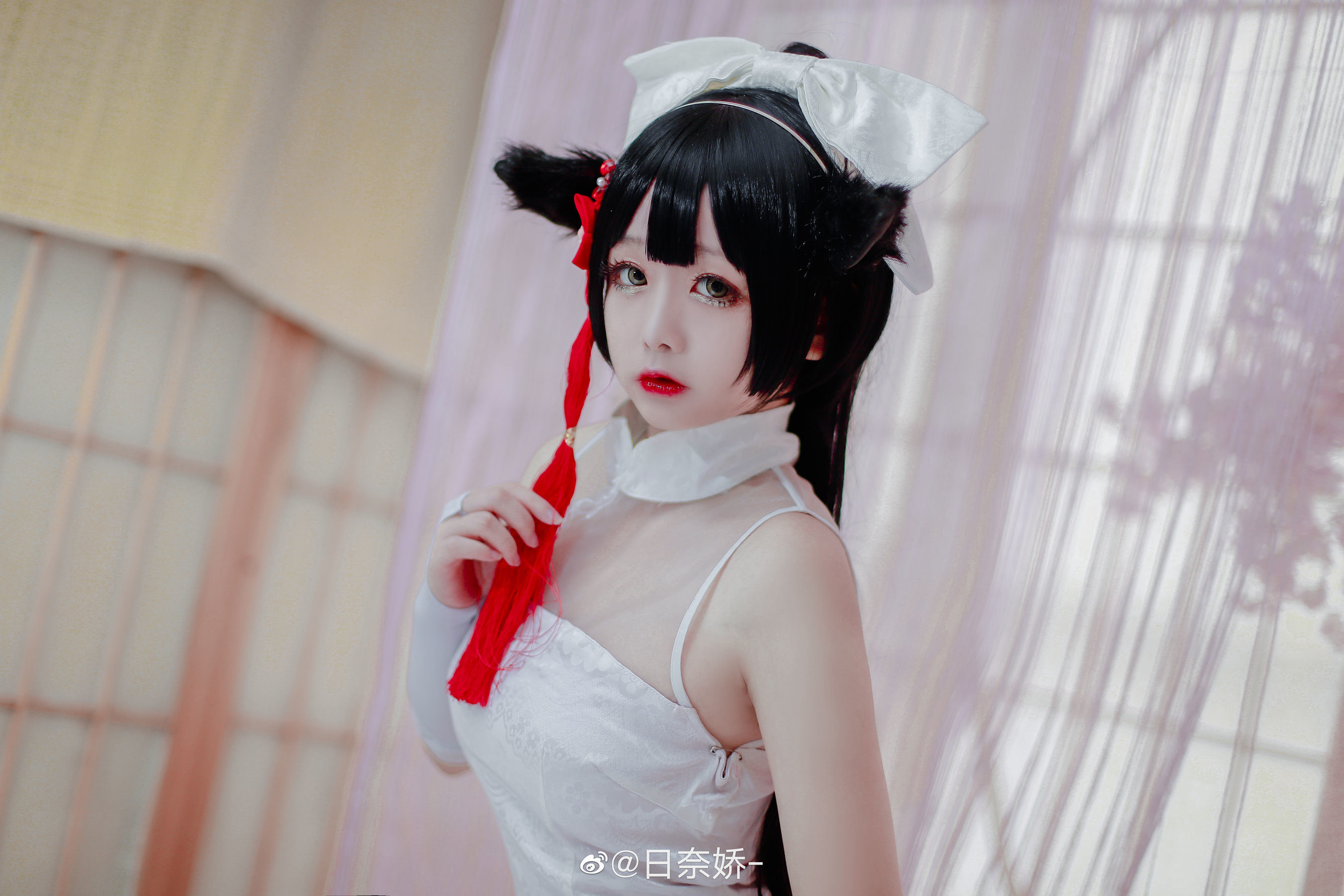 COS福利] 日奈嬌 - 高雄獒紅+白旗袍