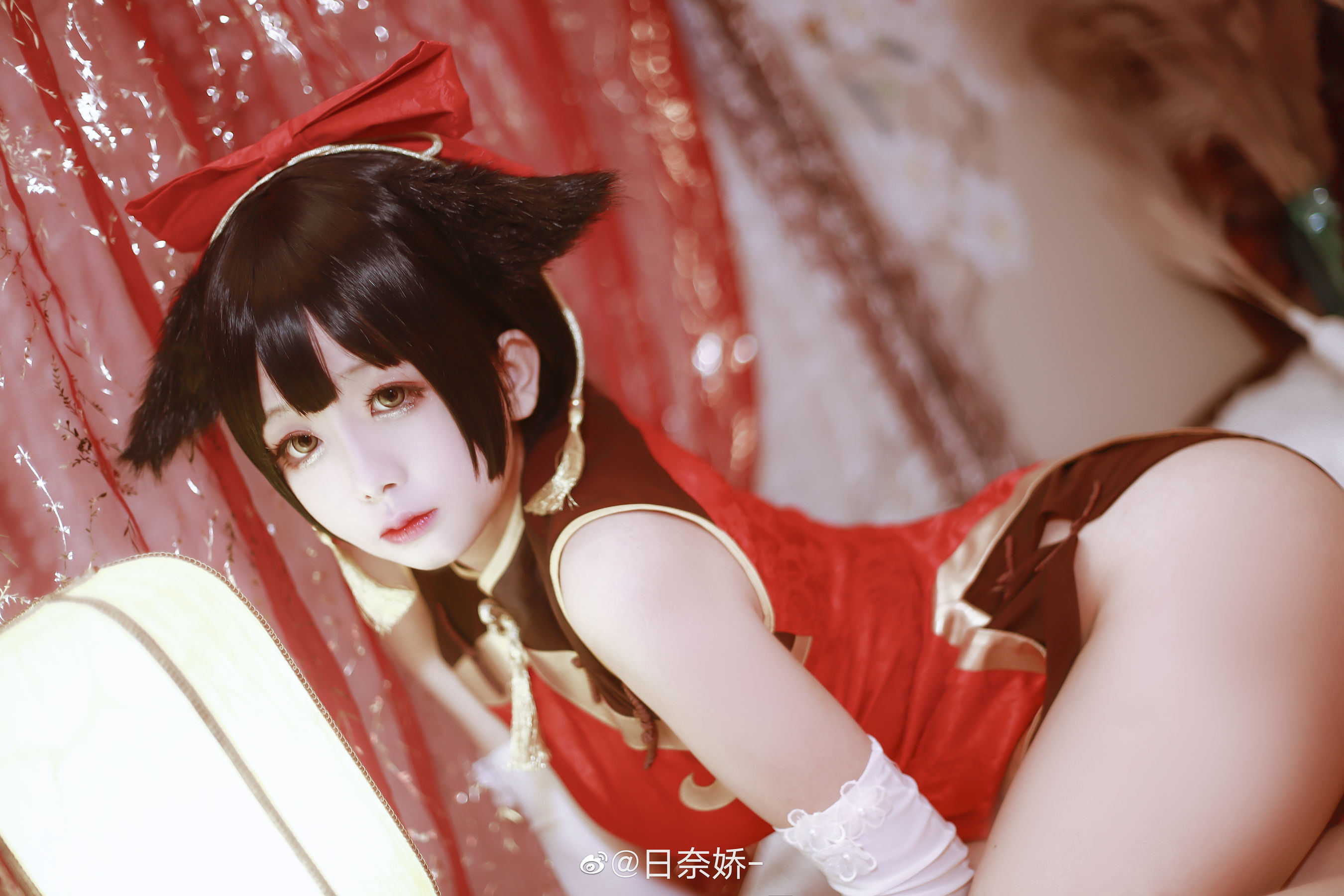 COS福利] 日奈嬌 - 高雄獒紅+白旗袍