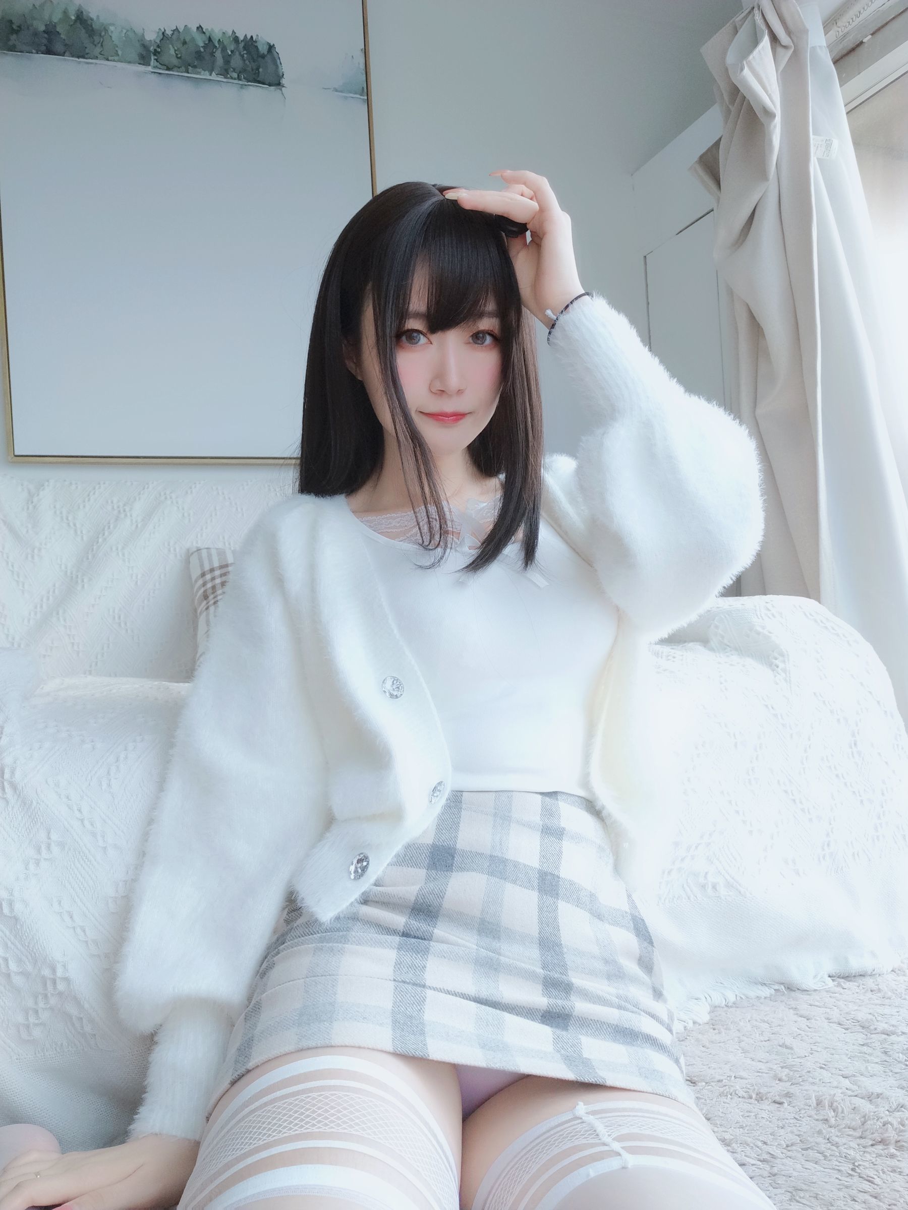 COS Welfare] Coser Miss Bai Yin - White Lace