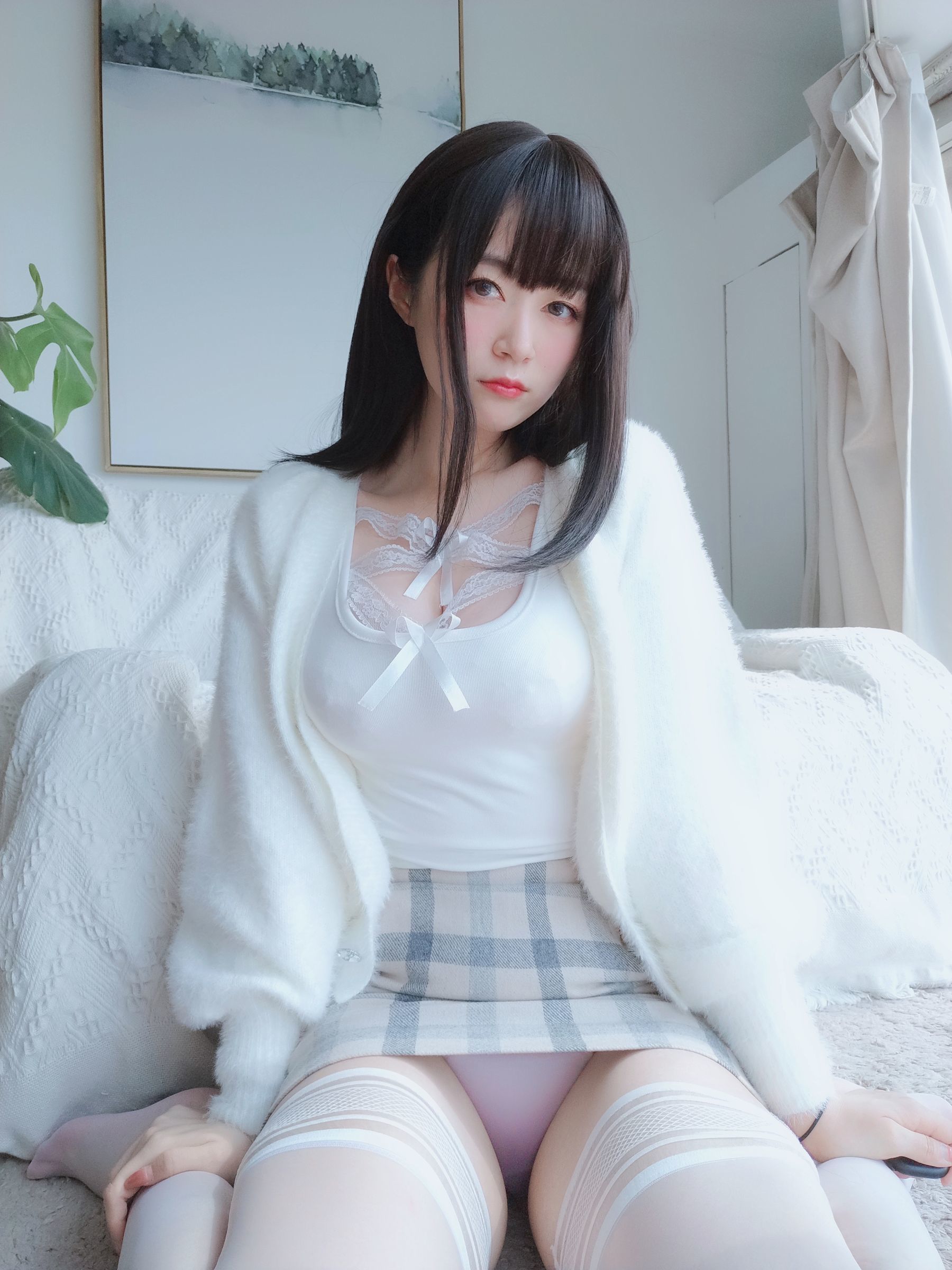 COS Welfare] Coser Miss Bai Yin - White Lace