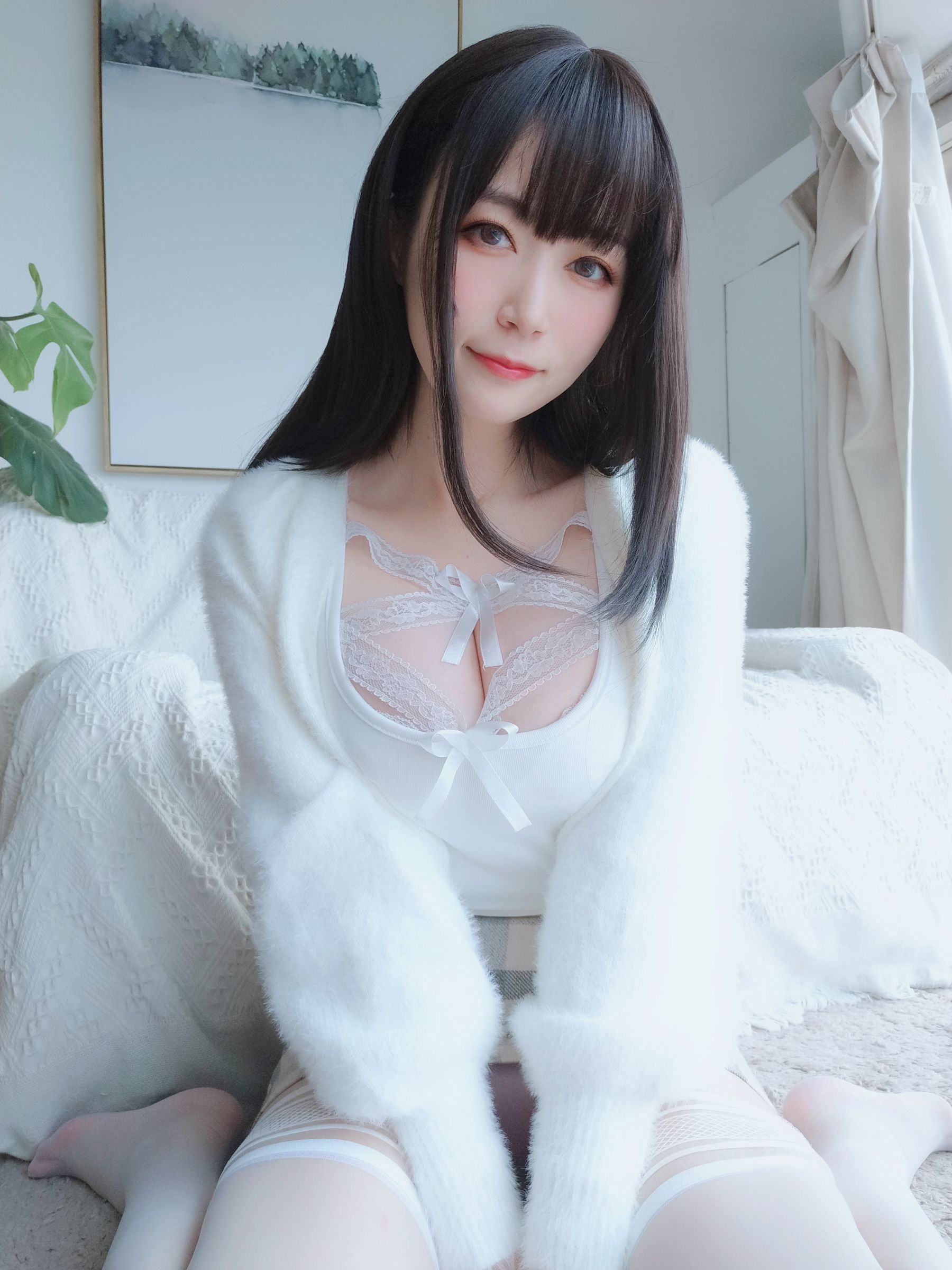 COS Welfare] Coser Miss Bai Yin - White Lace