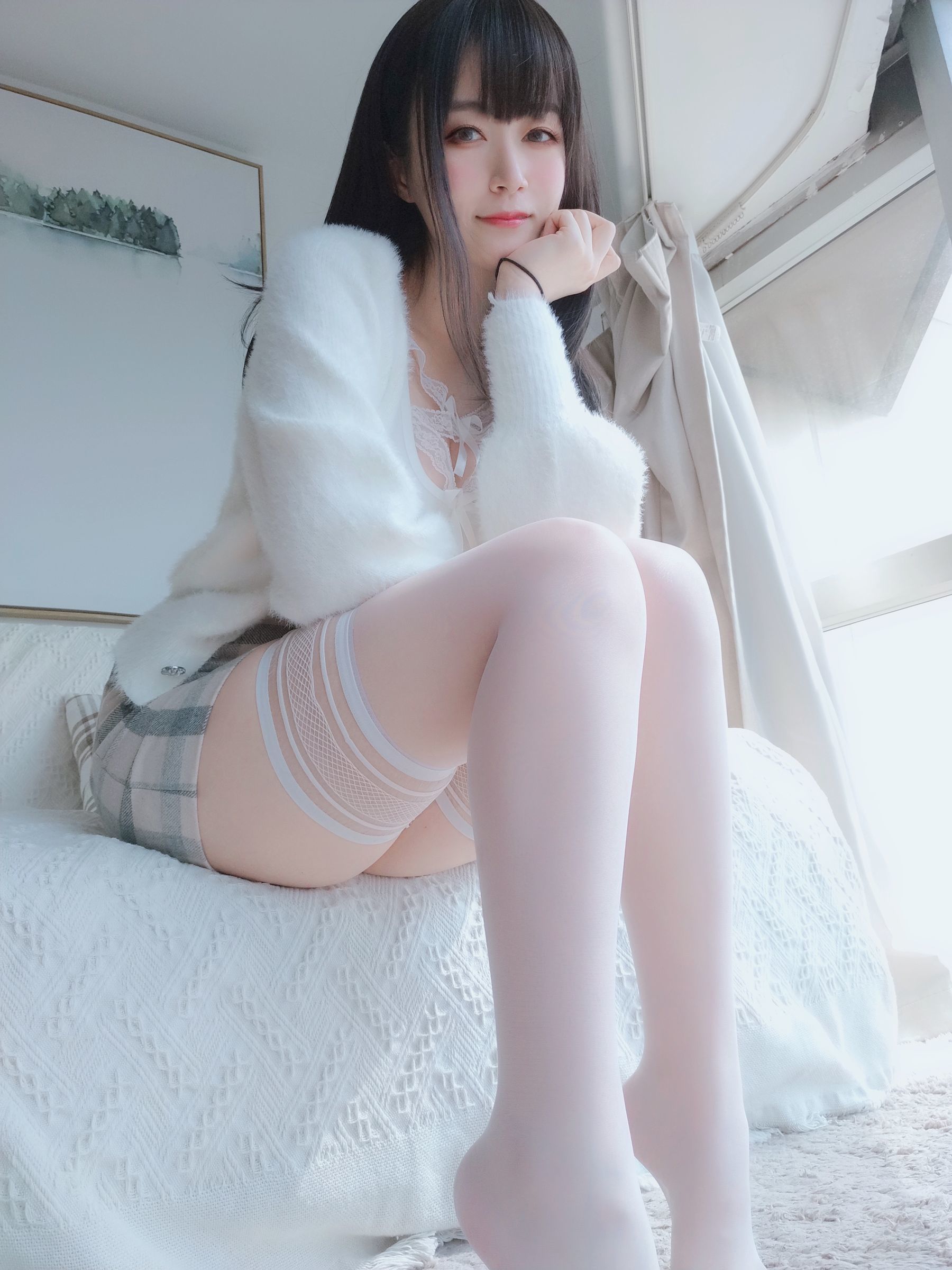 COS Welfare] Coser Miss Bai Yin - White Lace