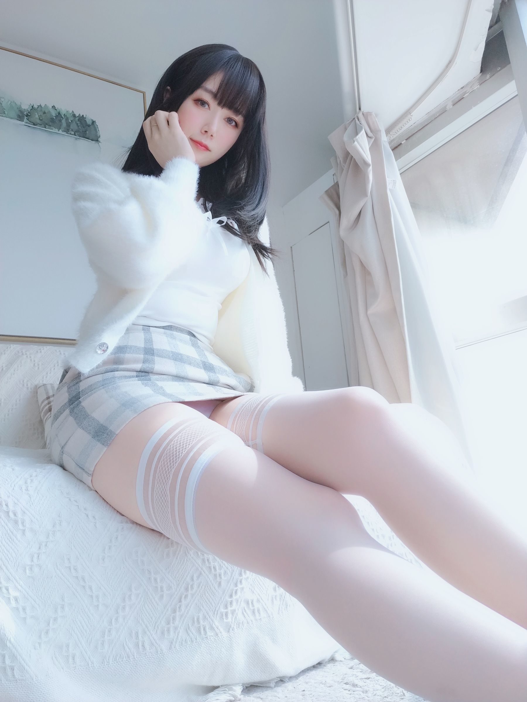 COS Welfare] Coser Miss Bai Yin - White Lace