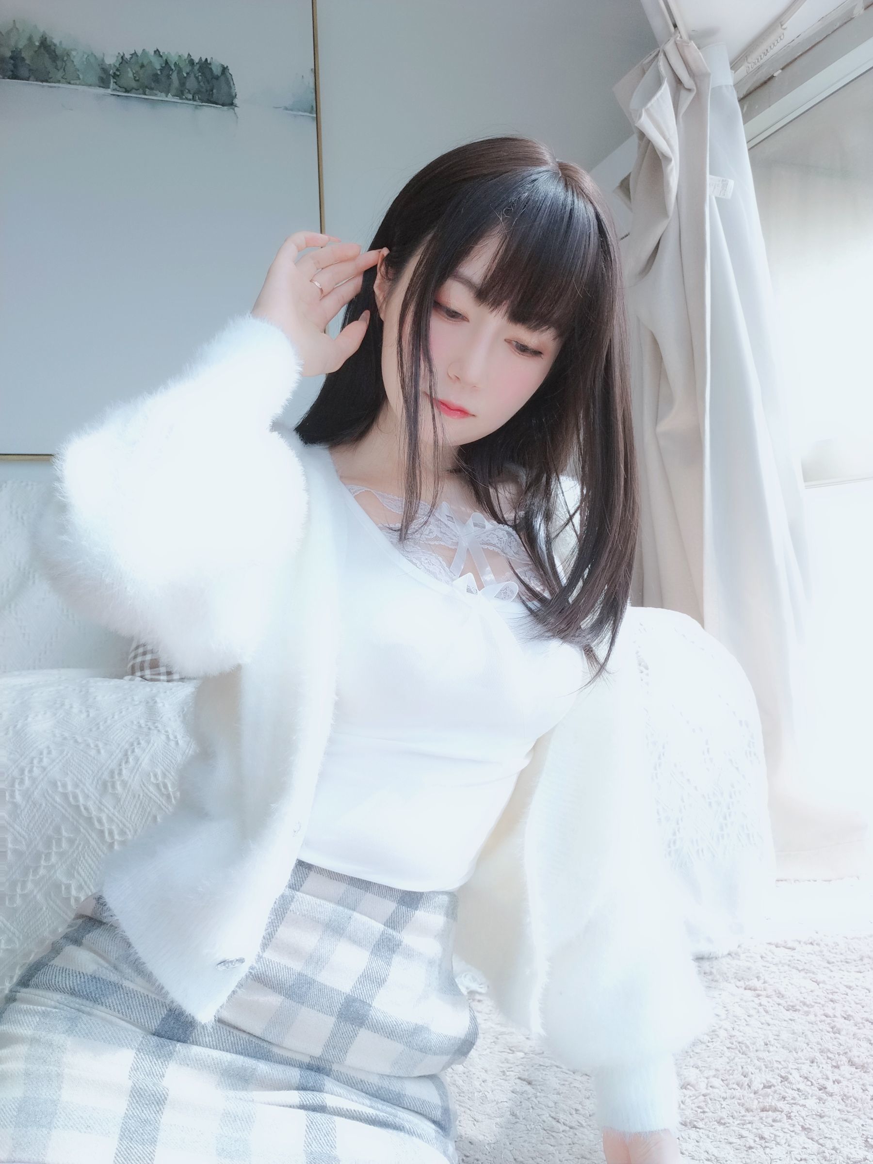 COS Welfare] Coser Miss Bai Yin - White Lace