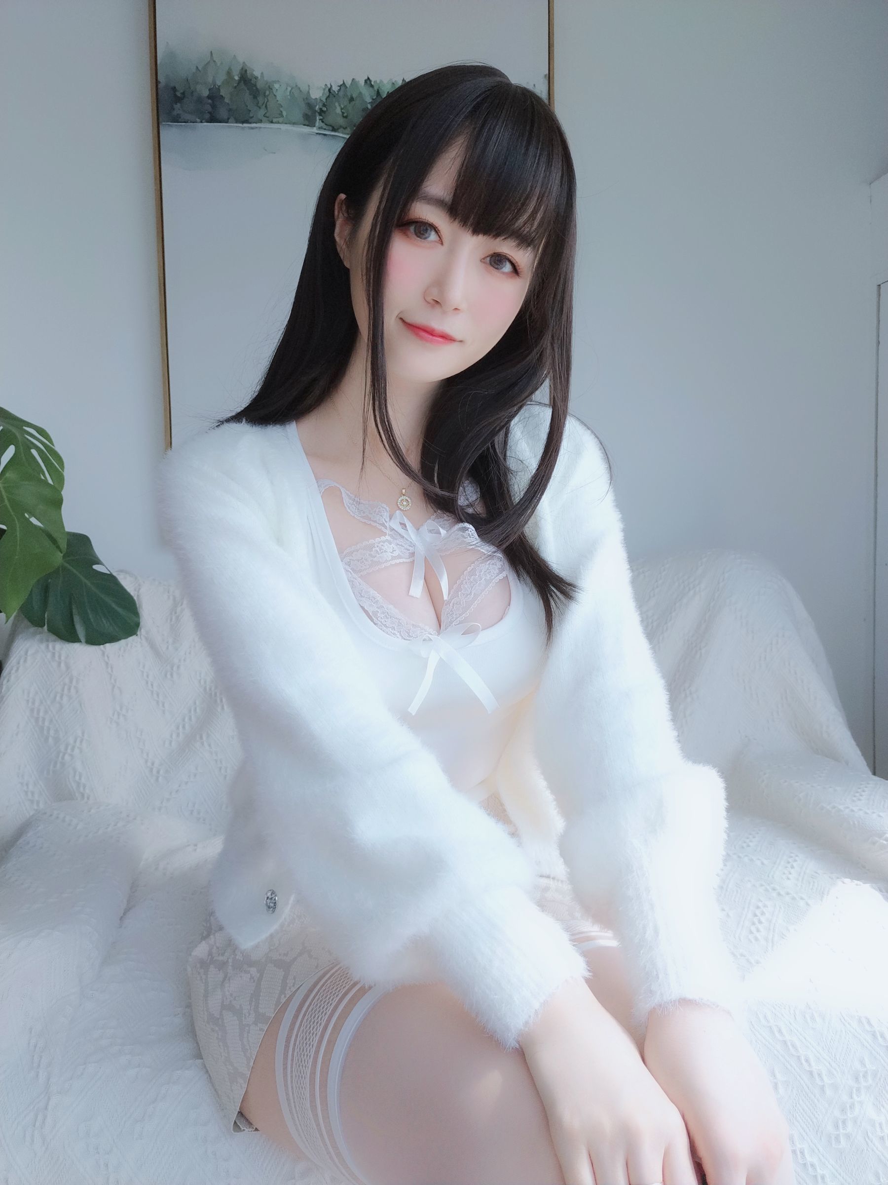 COS Welfare] Coser Miss Bai Yin - White Lace
