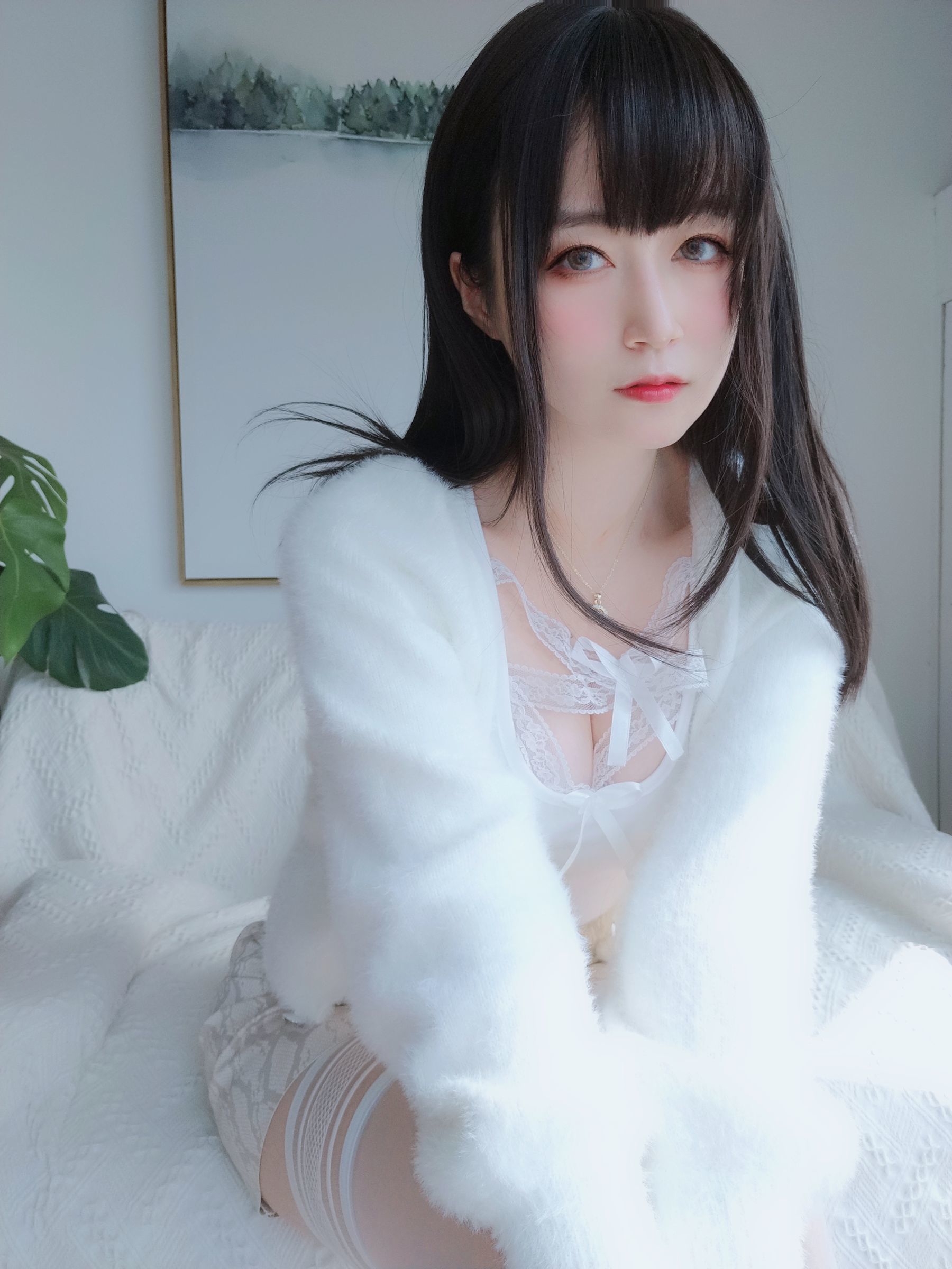 COS Welfare] Coser Miss Bai Yin - White Lace
