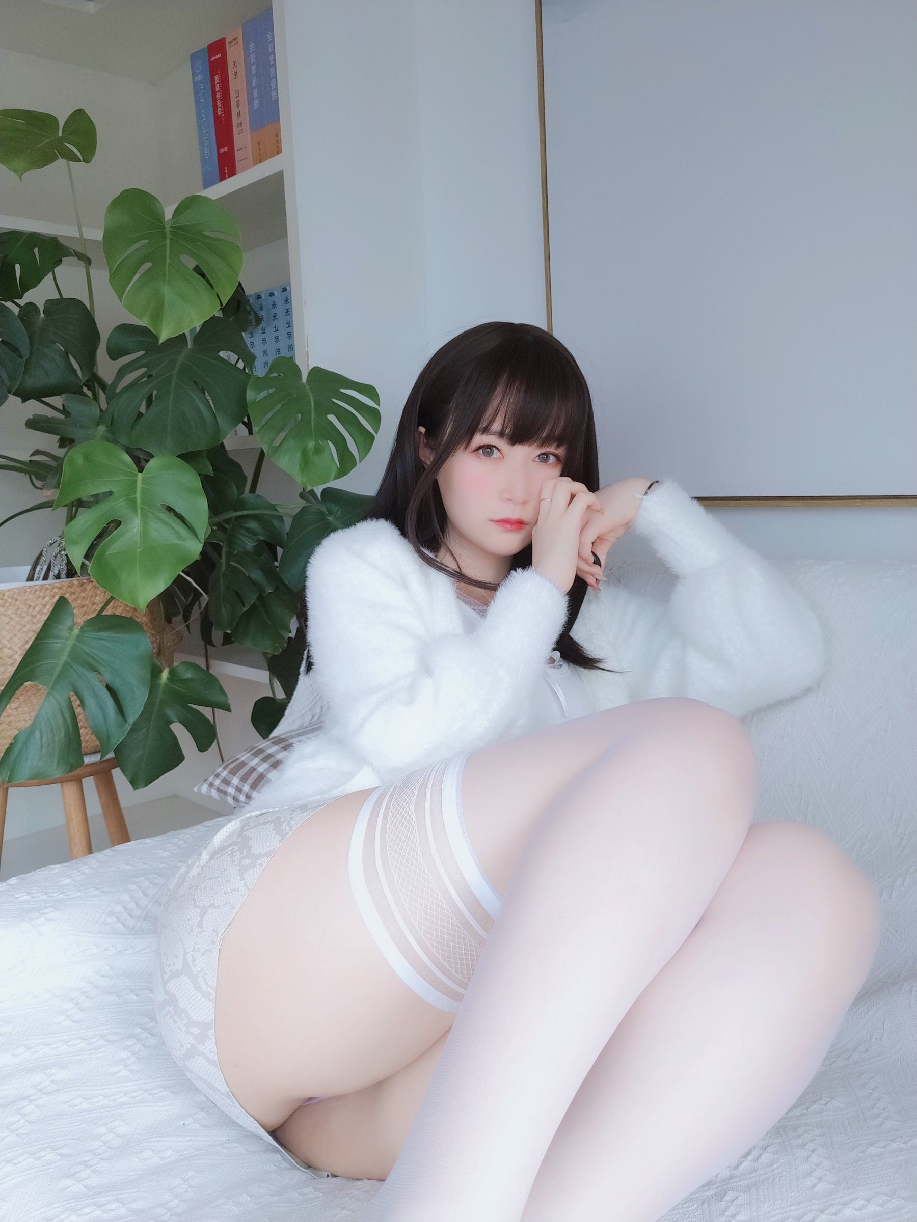 COS Welfare] Coser Miss Bai Yin - White Lace