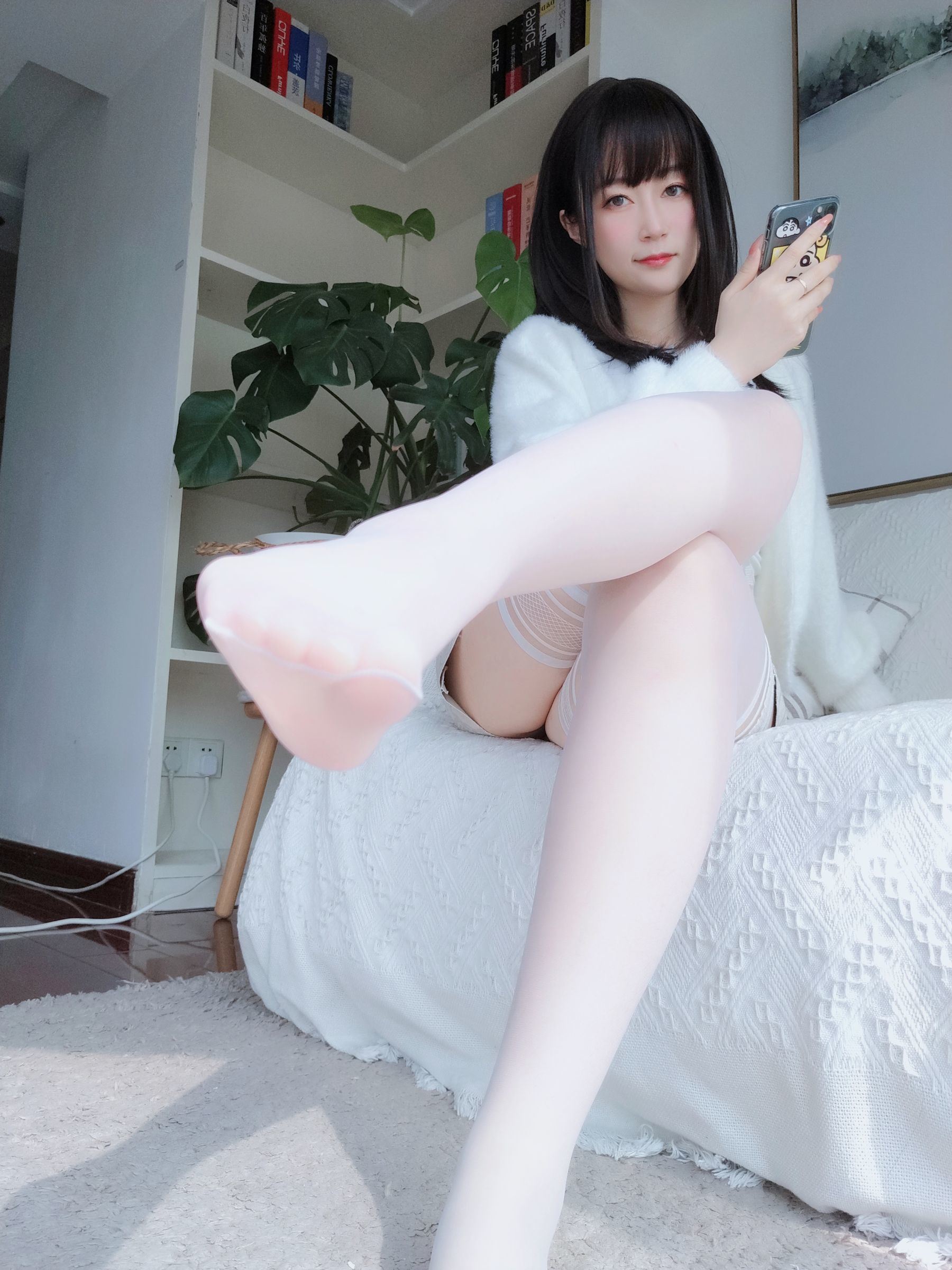 COS Phúc lợi] Coser tiểu thư Bạc - Bạch Lệ Sỹ