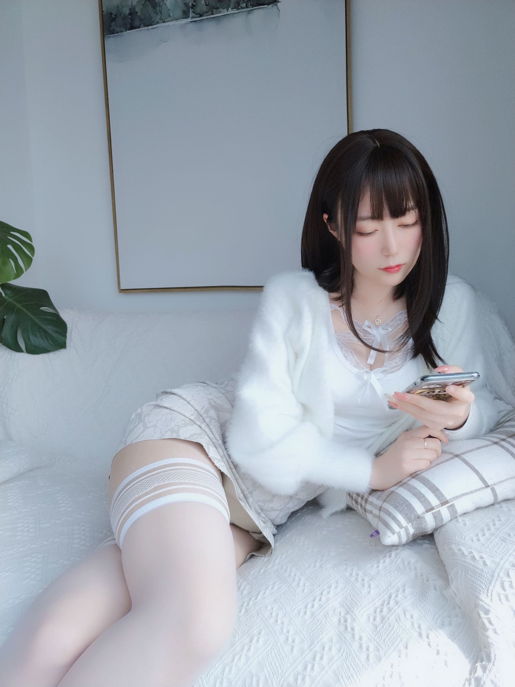 COS Phúc lợi] Coser tiểu thư Bạc - Bạch Lệ Sỹ