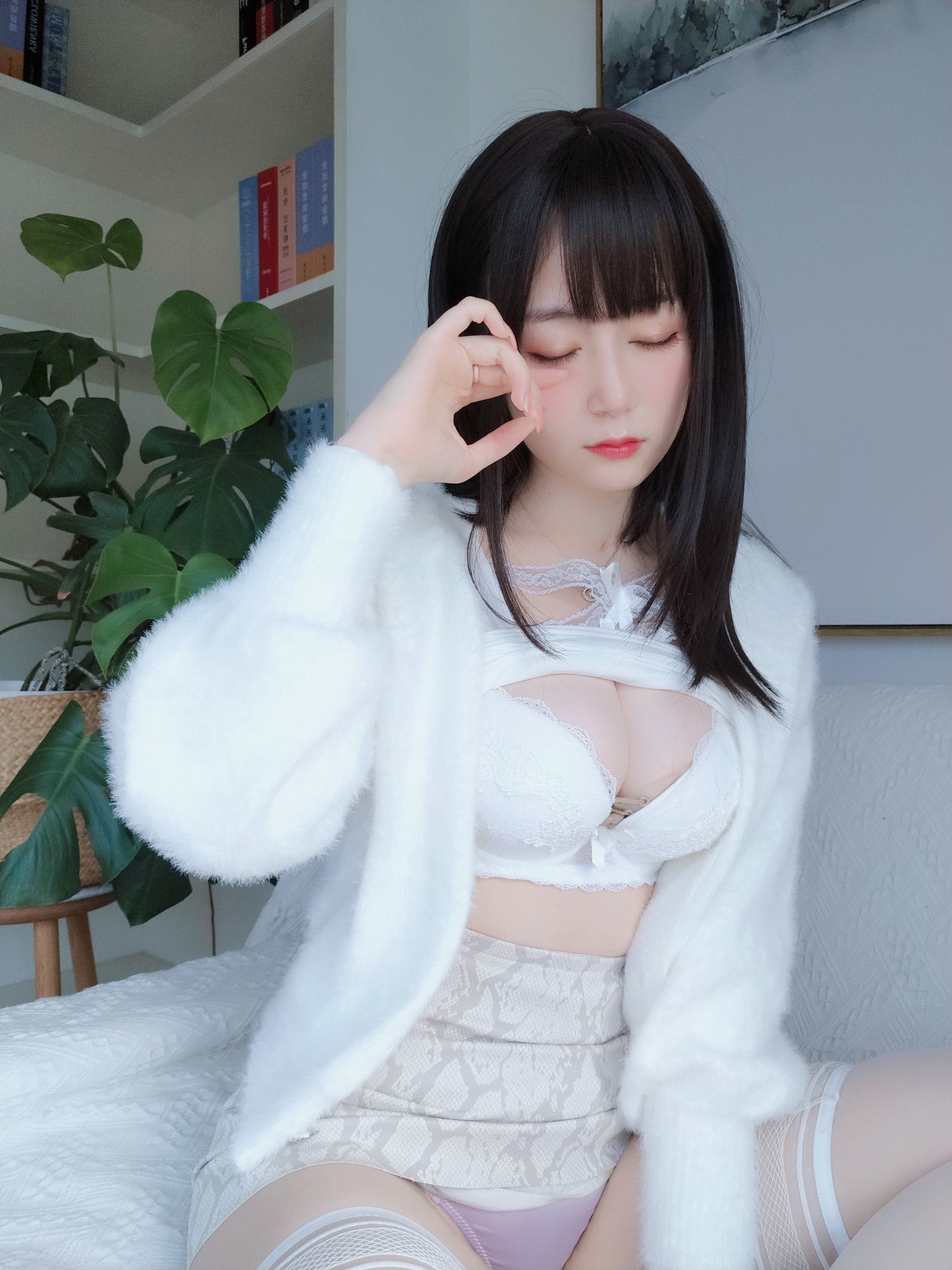 COS Phúc lợi] Coser tiểu thư Bạc - Bạch Lệ Sỹ