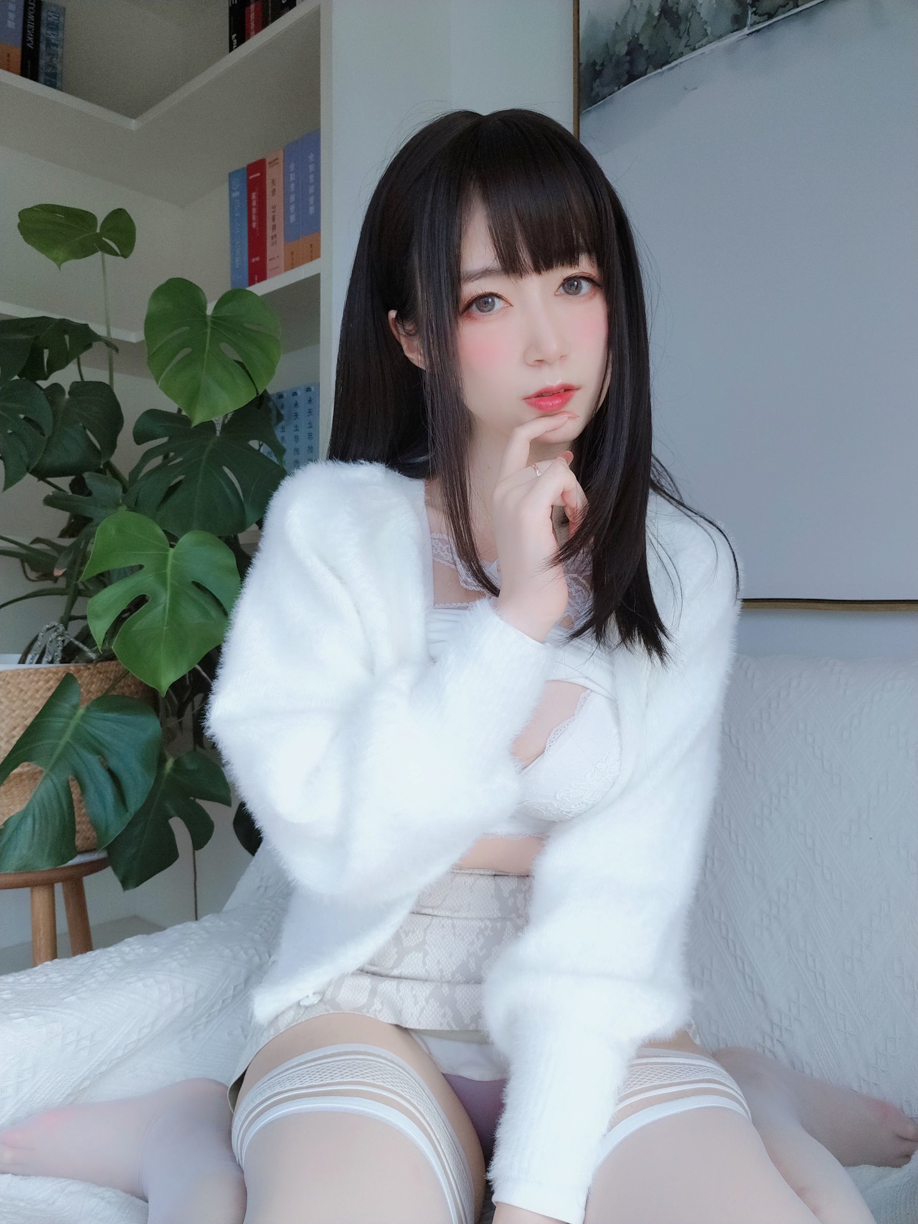 COS Phúc lợi] Coser tiểu thư Bạc - Bạch Lệ Sỹ