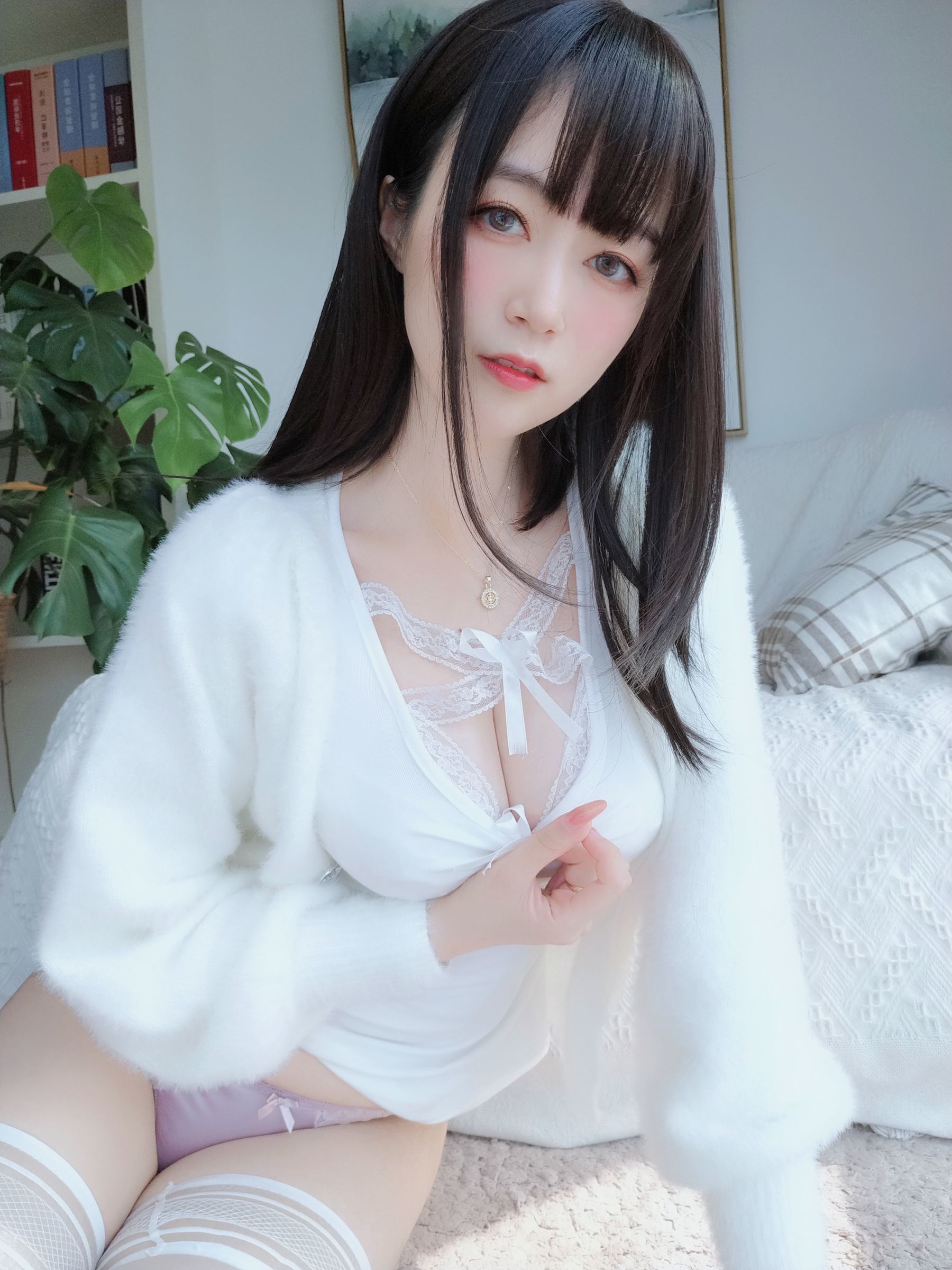 COS Phúc lợi] Coser tiểu thư Bạc - Bạch Lệ Sỹ