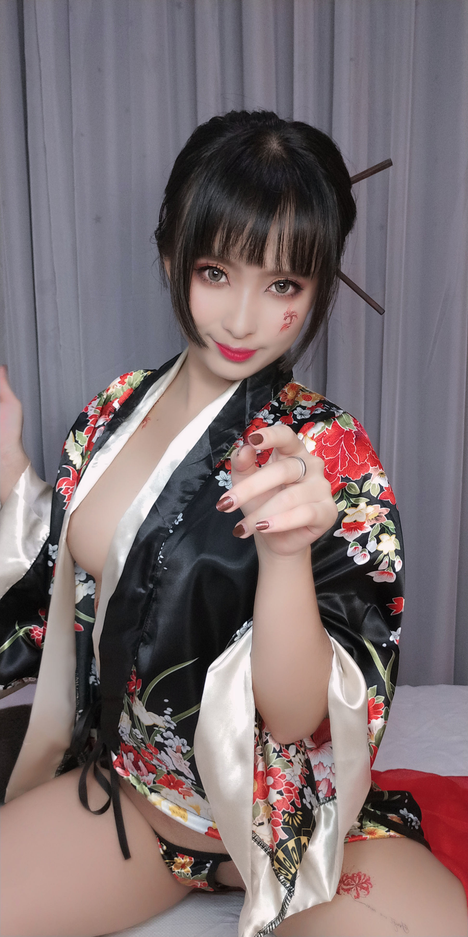 コスプレ福利] アニメブロガー 洛璃 belle SAMA - 歌舞伎