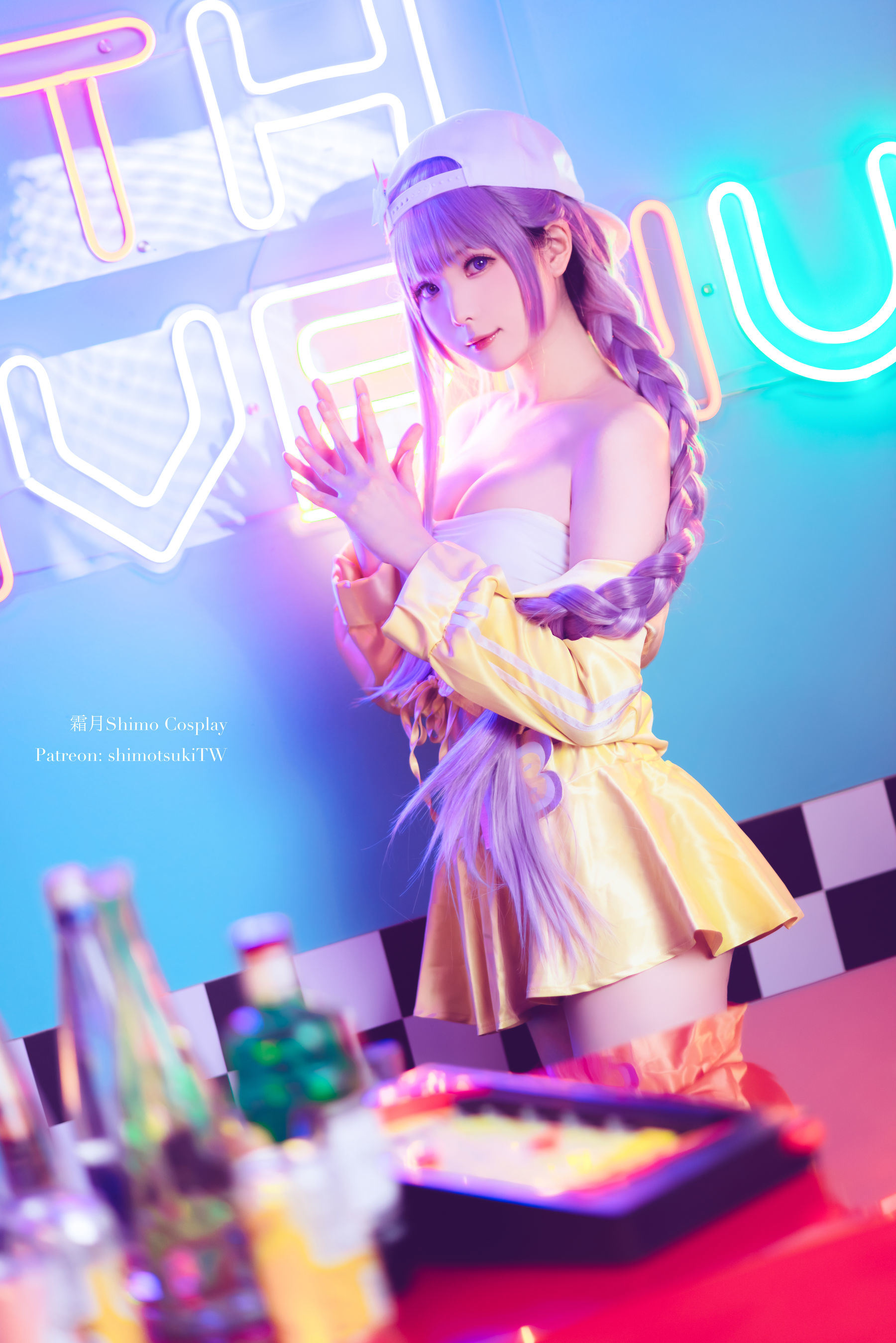 COS 福利] 微博妹紙霜月 Shimo - BB 泳裝