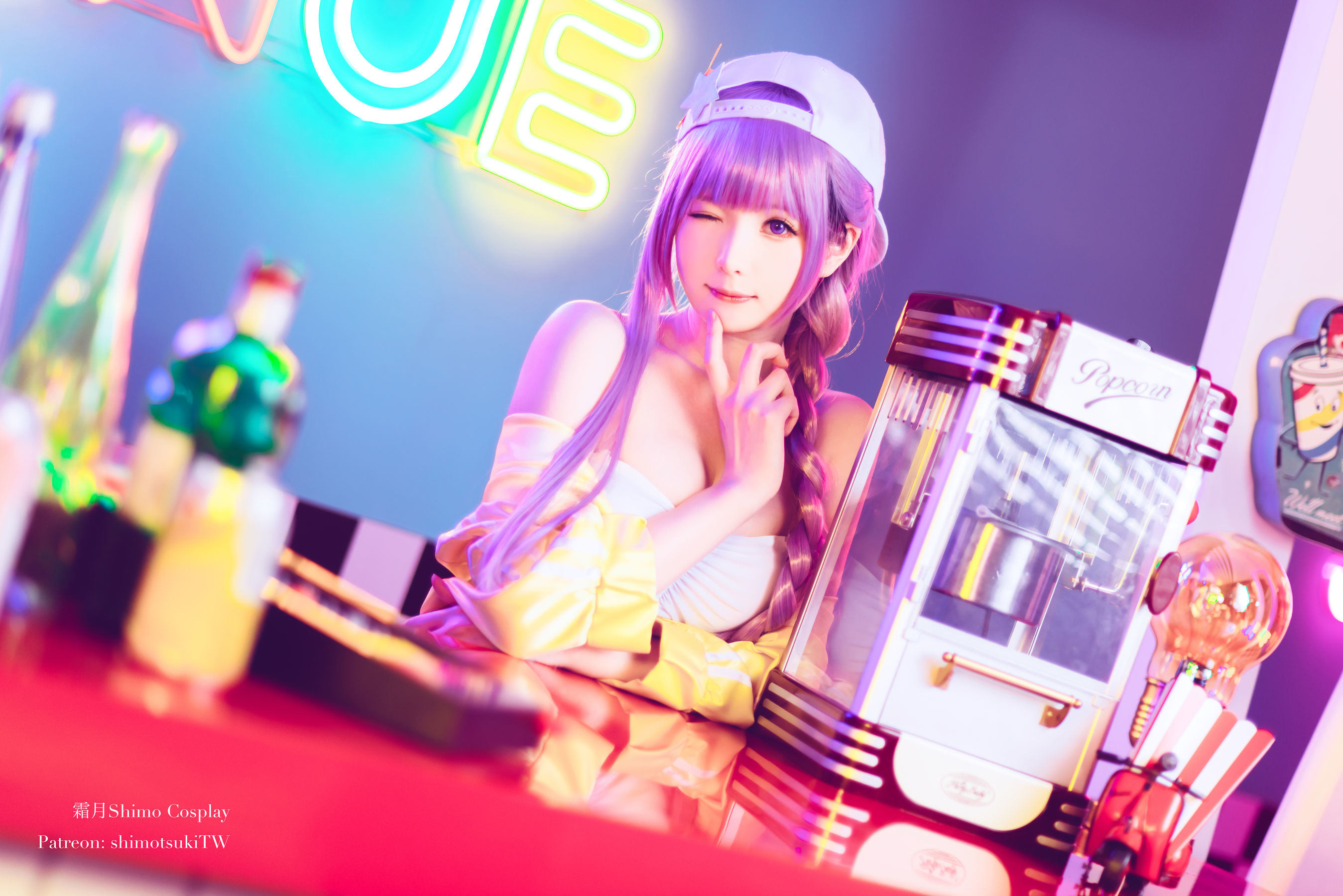COS 福利] 微博妹紙霜月 Shimo - BB 泳裝