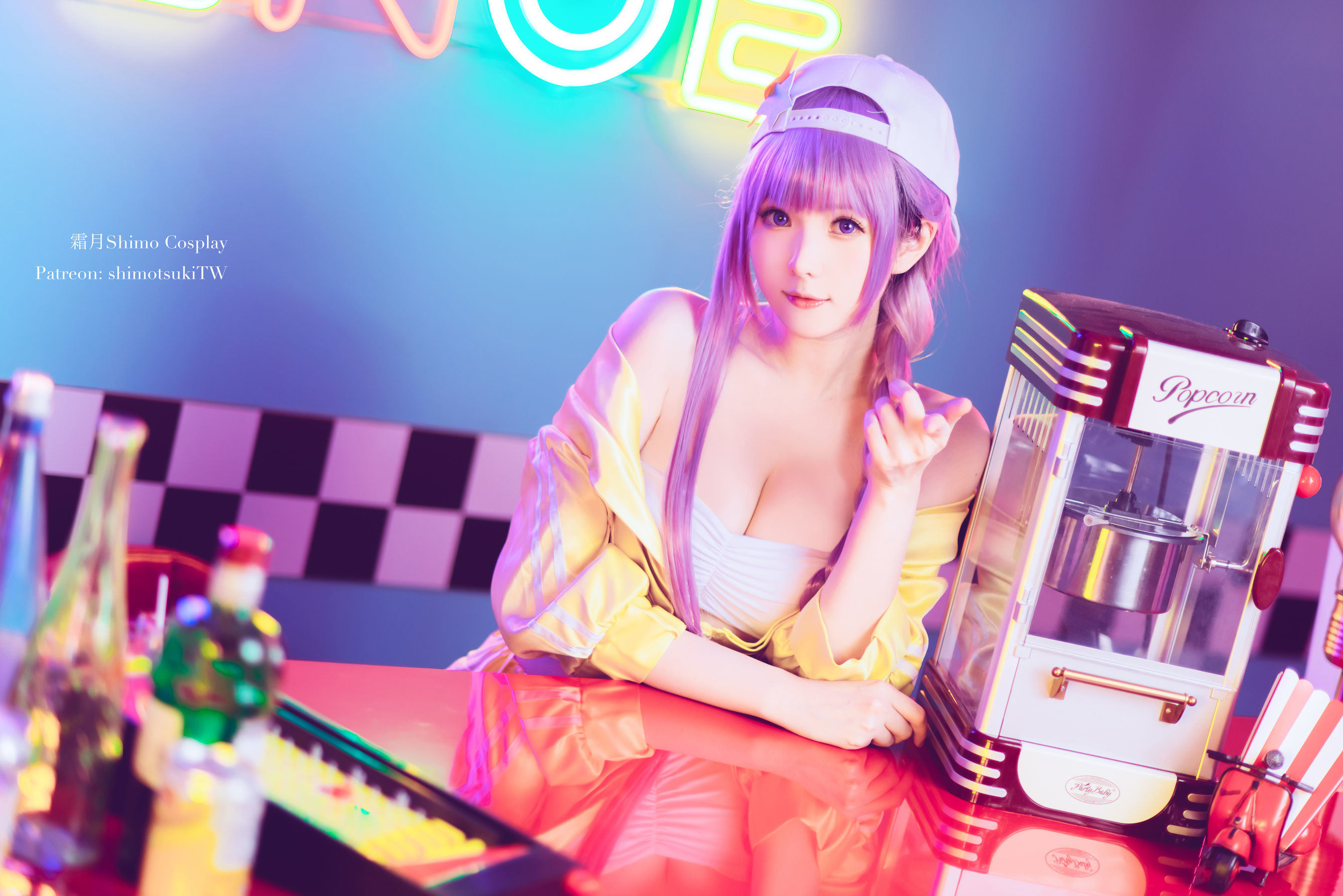 COS 福利] 微博妹紙霜月 Shimo - BB 泳裝